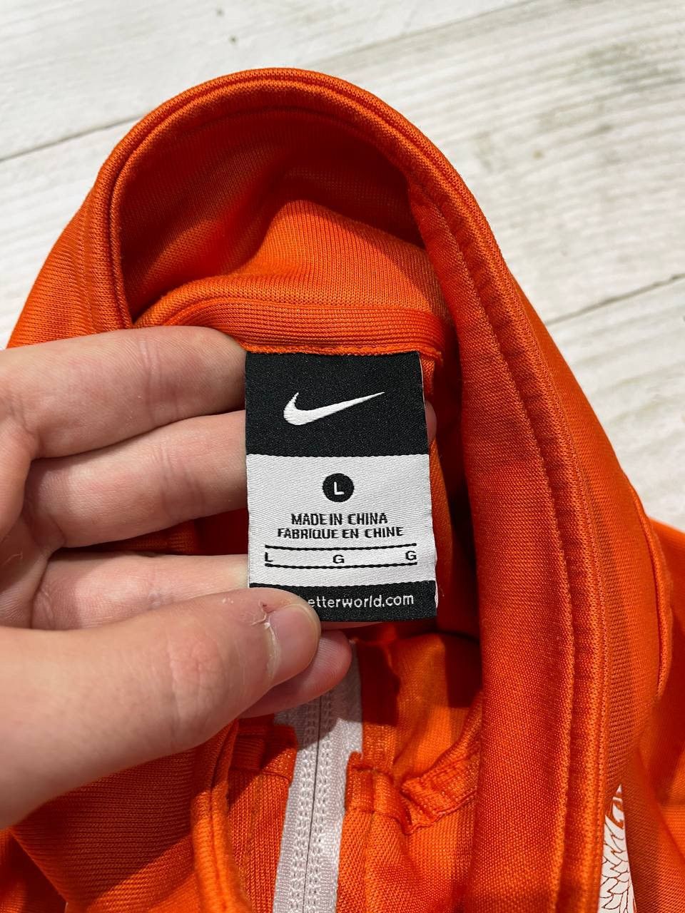 Nike NIKE HOLLAND NETHERLANDS 2014 2015 Track Soccer Jacket Size US L / EU 52-54 / 3 - 10 Thumbnail