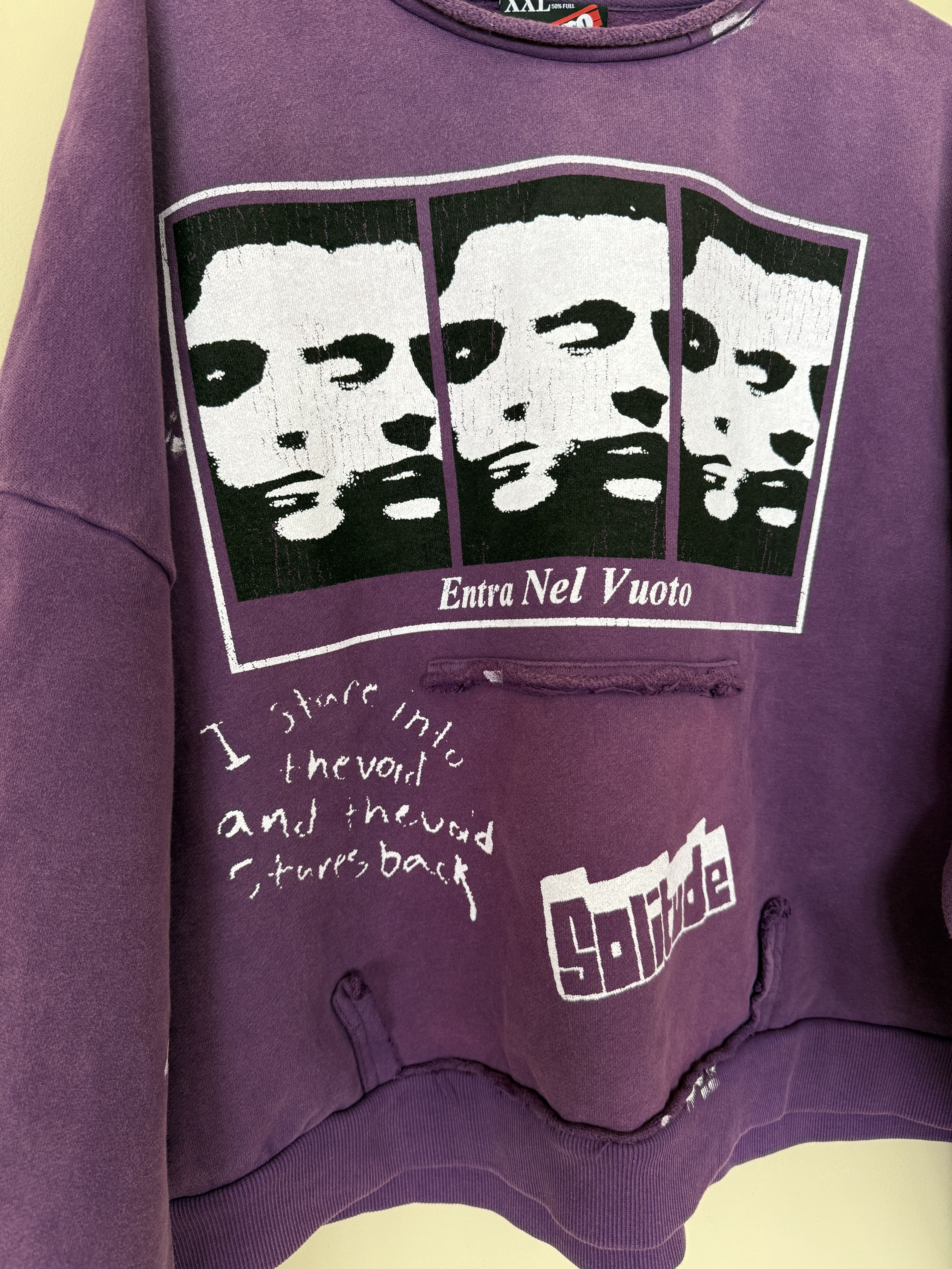 Vintage Vuoto Purple Crewneck Size US XXL / EU 58 / 5 - 4 Thumbnail
