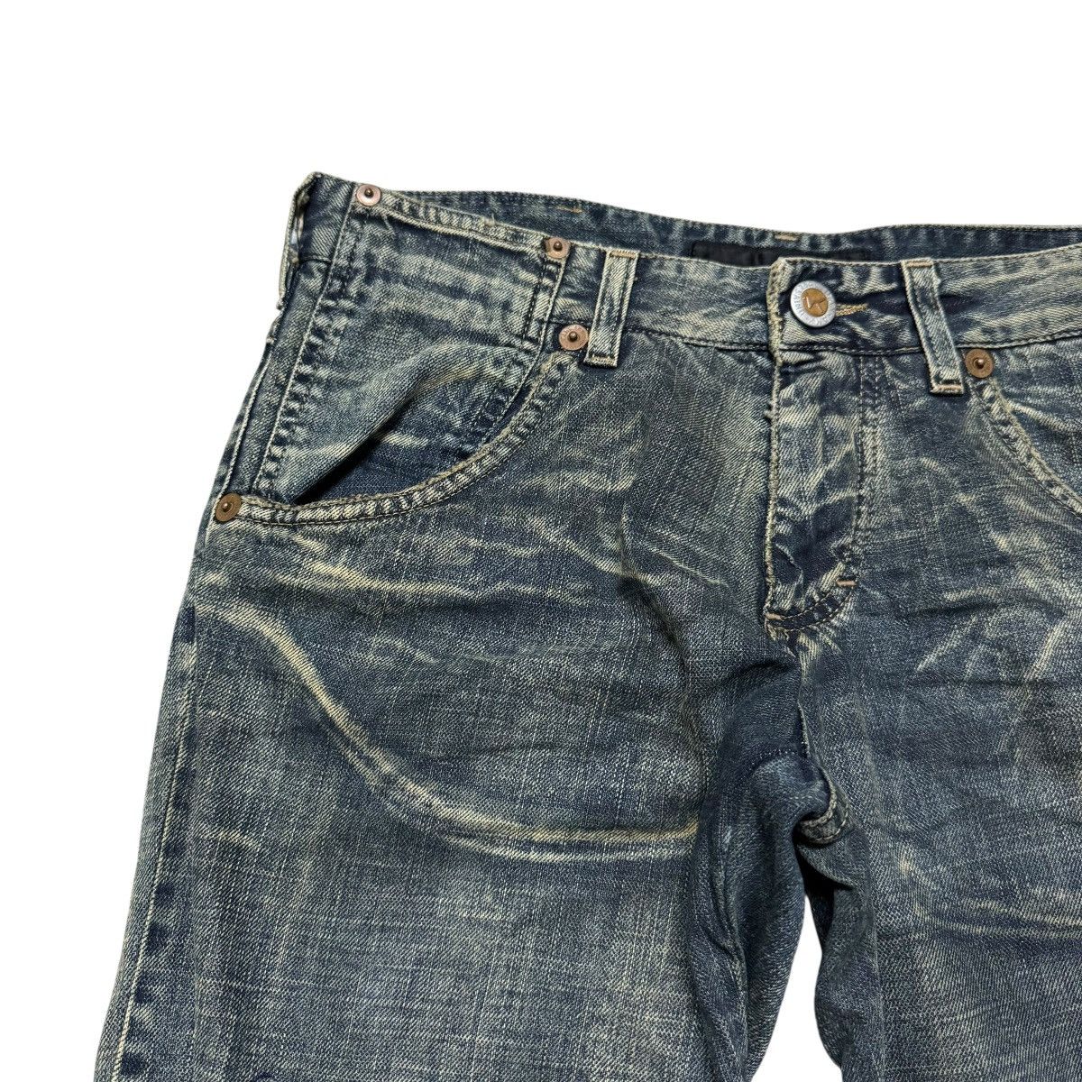 Andrew Mackenzie Andrew Mackenzie Denim Super Flare Jeans LGB Style Size US 30 / EU 46 - 4 Thumbnail