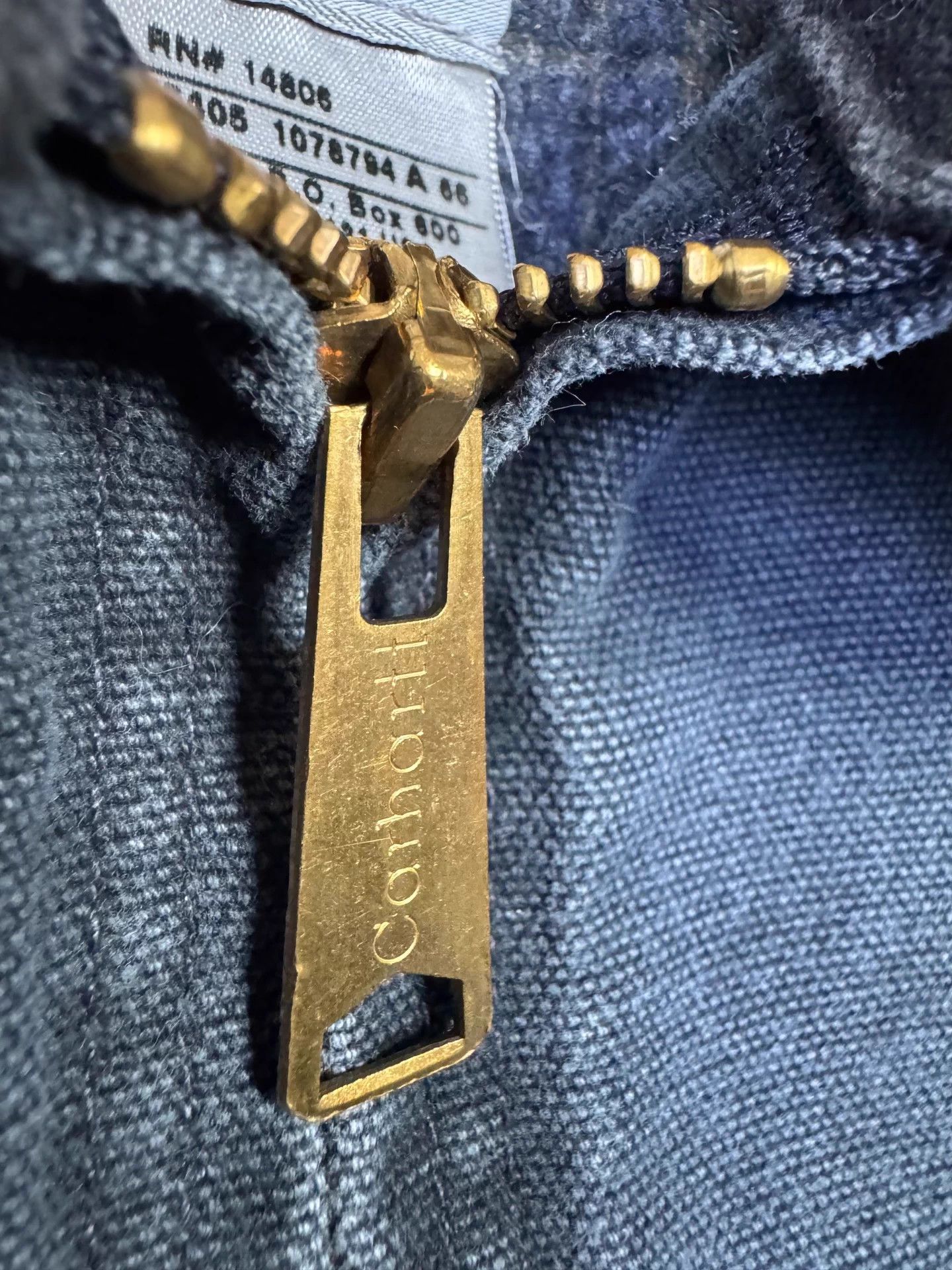 Carhartt Vtg Carhartt J97 Gasoline Blue M M.L. Detroit Jkt Size US M / EU 48-50 / 2 - 8 Thumbnail