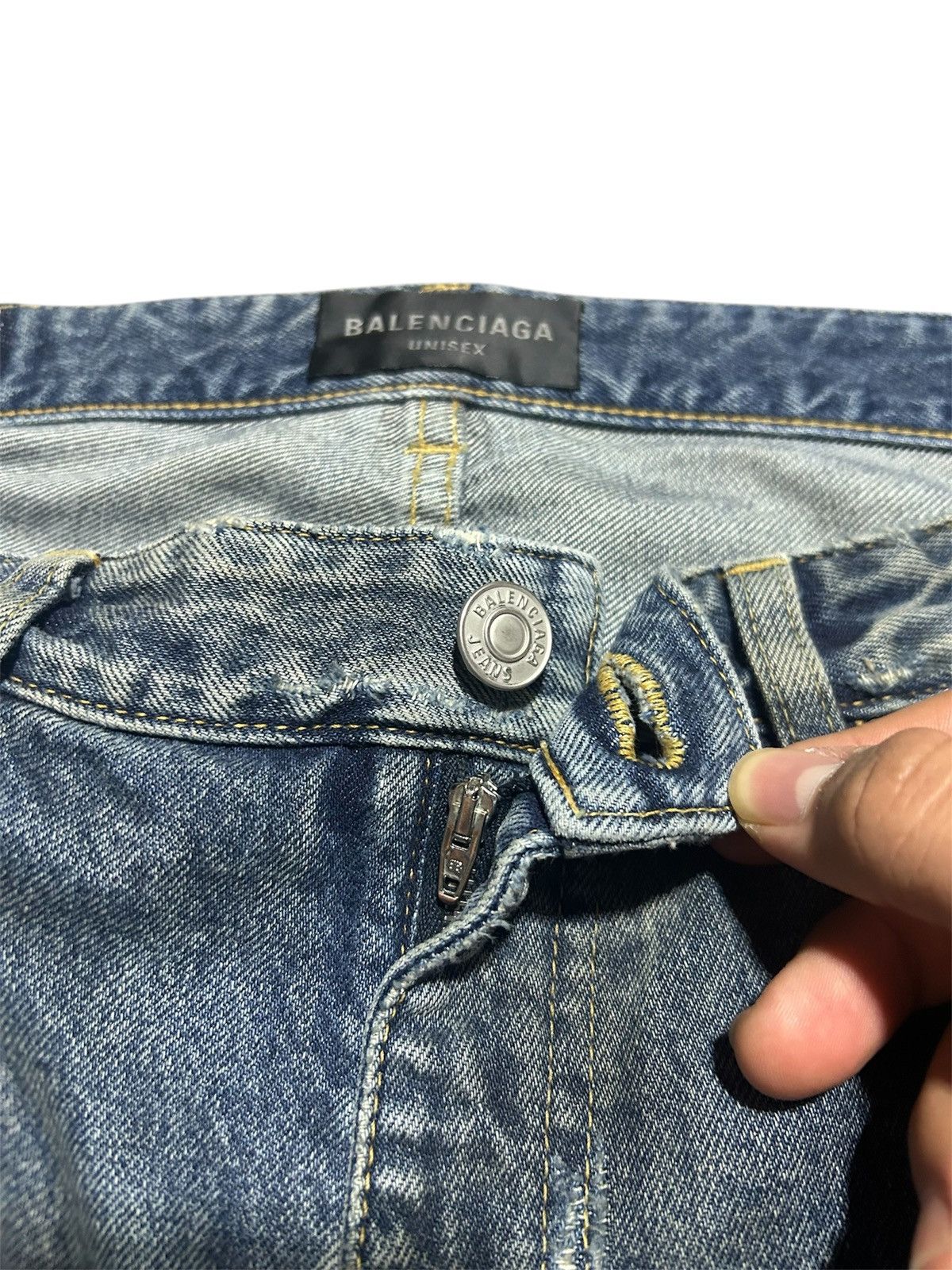 Balenciaga Balenciaga ss23 mud oil spill jeans Size US 34 / EU 50 - 5 Thumbnail