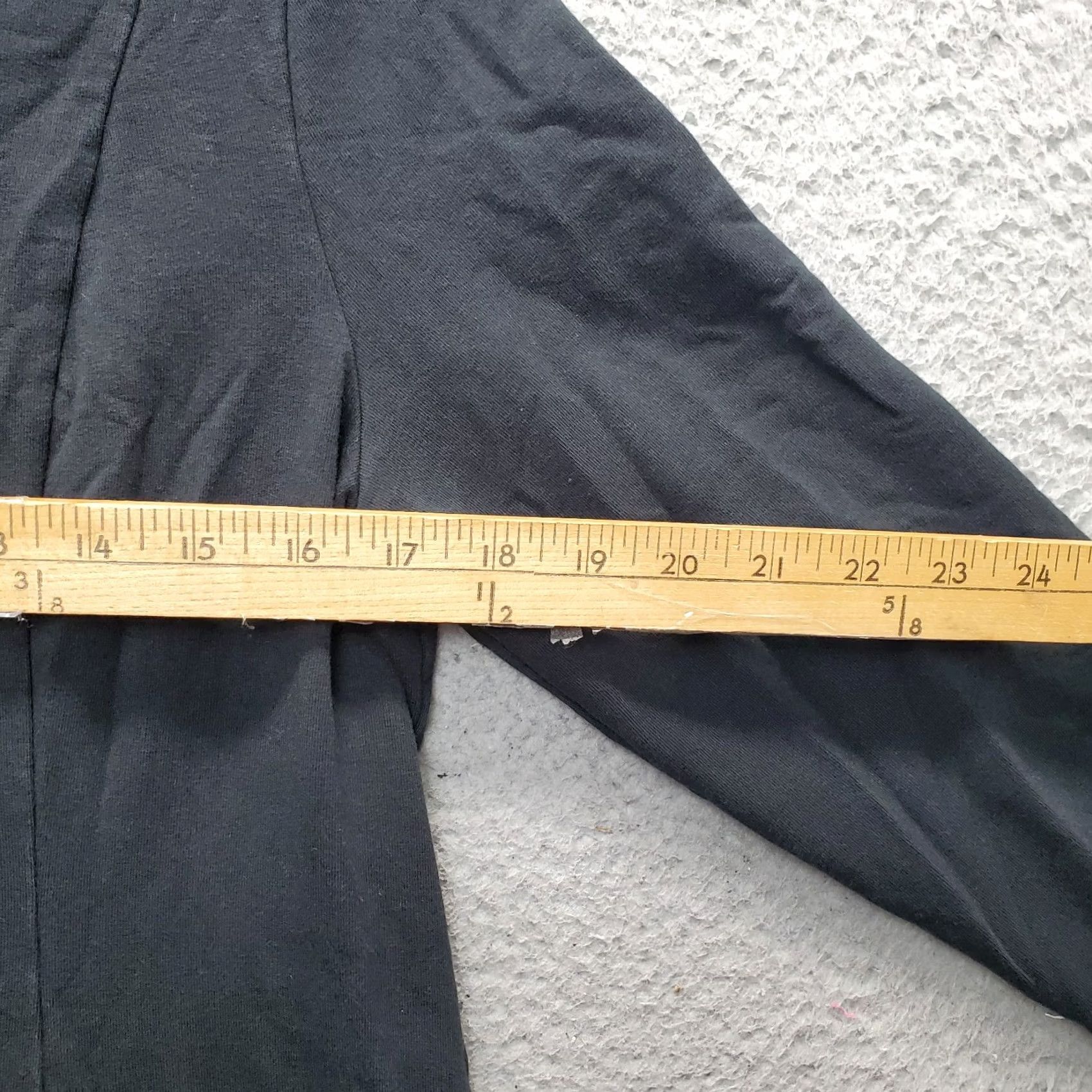 Vintage Pure Jill Hoodie Womens Small Black Stretch Regular Fit Long Sleeve Full Zip Size S / US 4 / IT 40 - 4 Thumbnail
