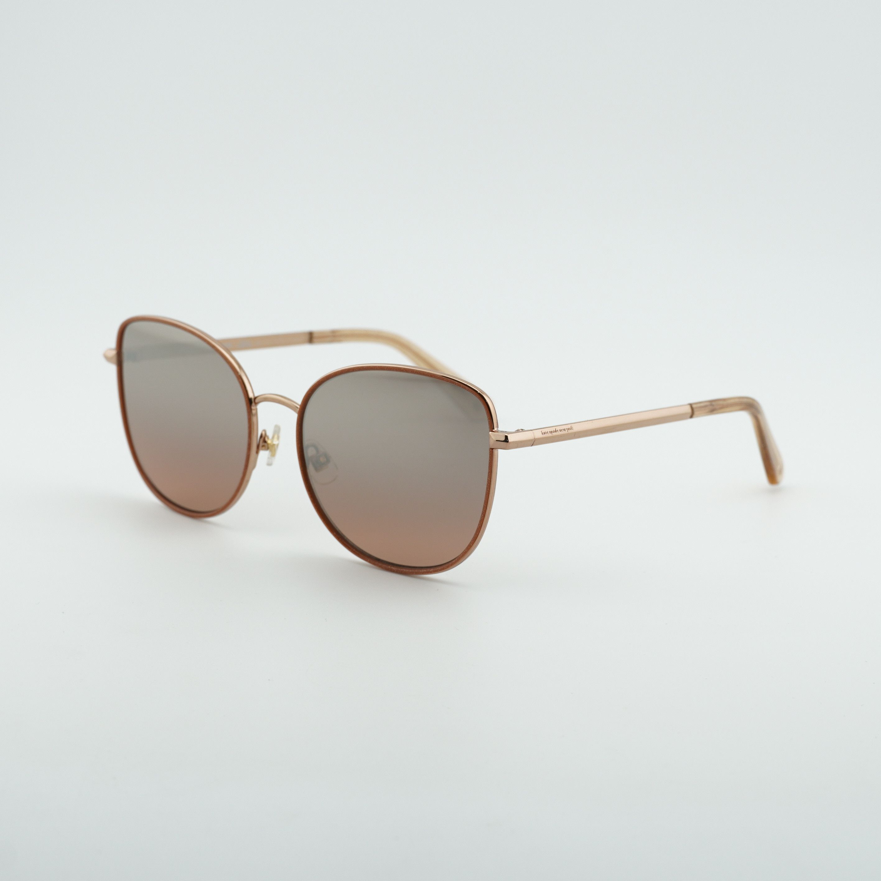 Kate Spade Kate Spade MARYAM/G/S 0AU2 G4 Sunglasses Gold Butterfly Fram Size ONE SIZE - 8 Thumbnail