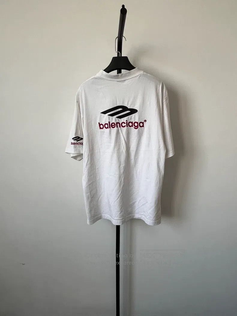 Balenciaga Balenciaga Logo embroidered round neck short-sleeve T-shir Size US XS / EU 42 / 0 - 2 Thumbnail