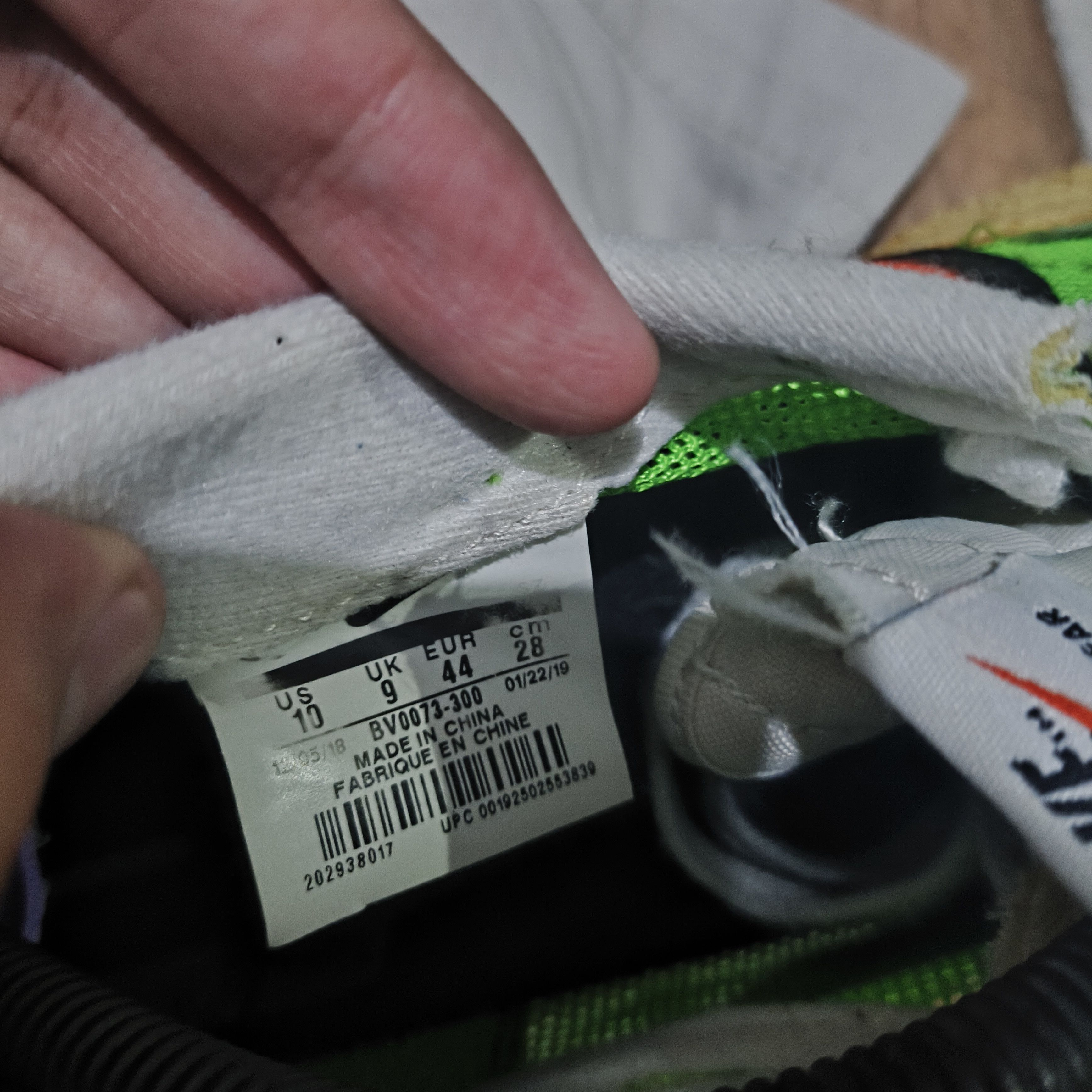 Nike × Sacai Nike sacai ld waffle green gusto shoes Size US 10.5 / EU 43-44 - 6 Thumbnail