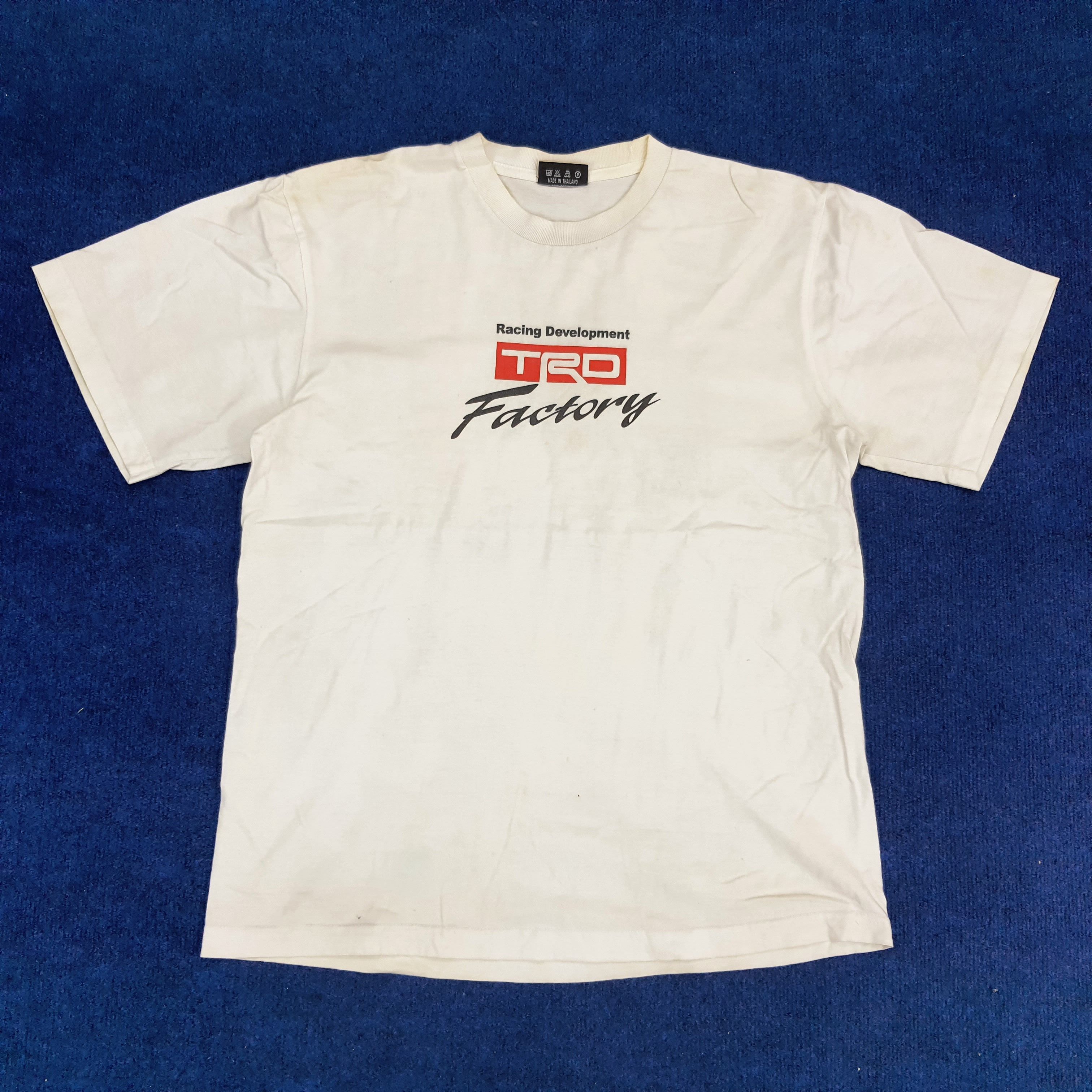 Japanese Brand × Vintage Vintage TRD Toyota Racing Development Racing T-shirt Size US L / EU 52-54 / 3 - 3 Thumbnail