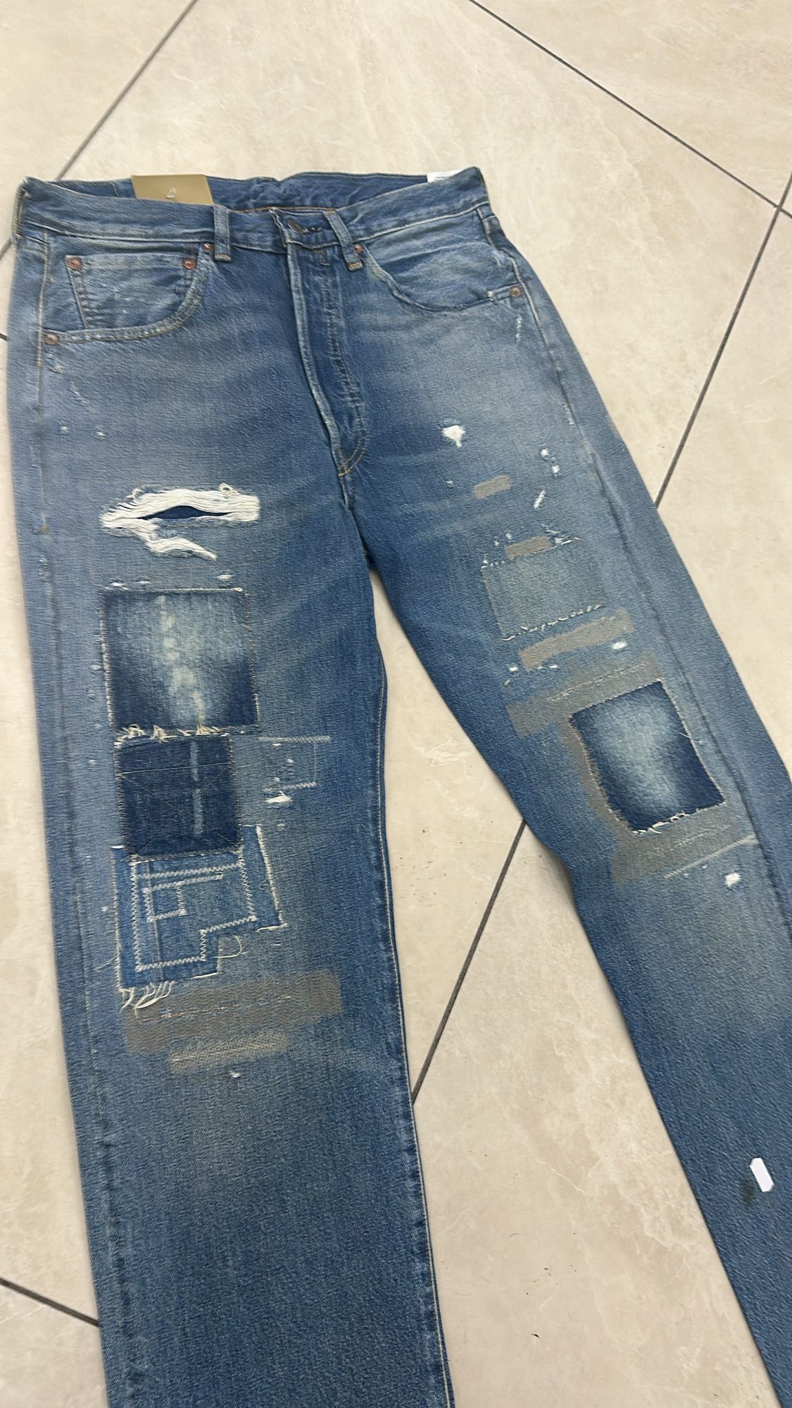 Levi's Vintage Clothing LVC Levi's Vintage Clothing 1955 501XX BigE Selvedge Jeans Size US 31 - 5 Thumbnail