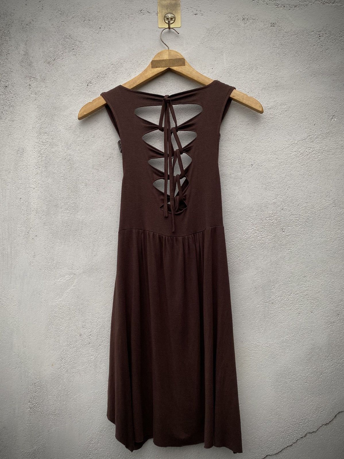 Yasuyuki Ishii EDGE LINE PUNK GOTHIC STYLE FLARED DRESSES Size ONE SIZE - 7 Thumbnail