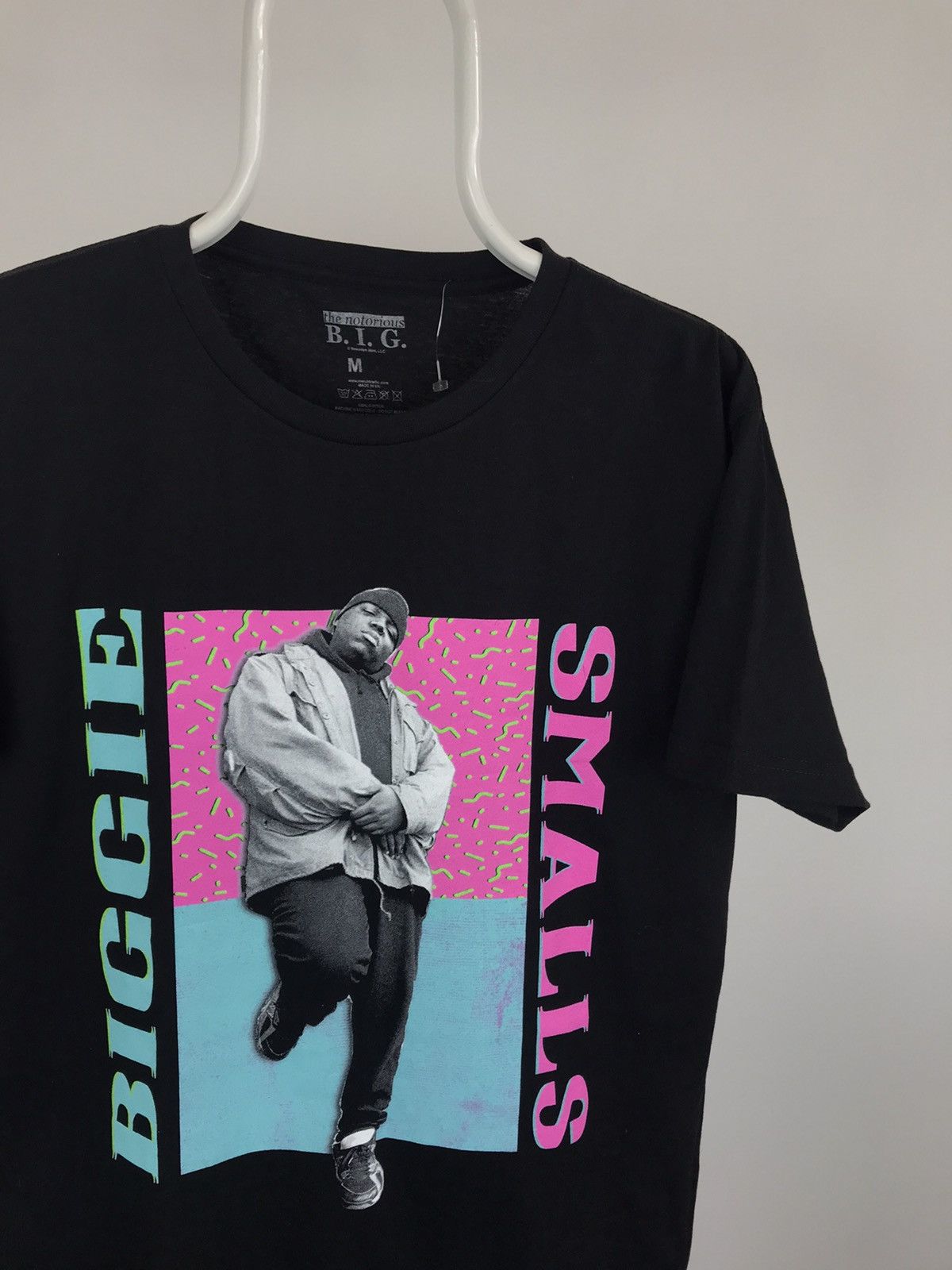 Band Tees The Notorious B.I.G. biggie Smalls Big Logo Tee Size US M / EU 48-50 / 2 - 2 Thumbnail