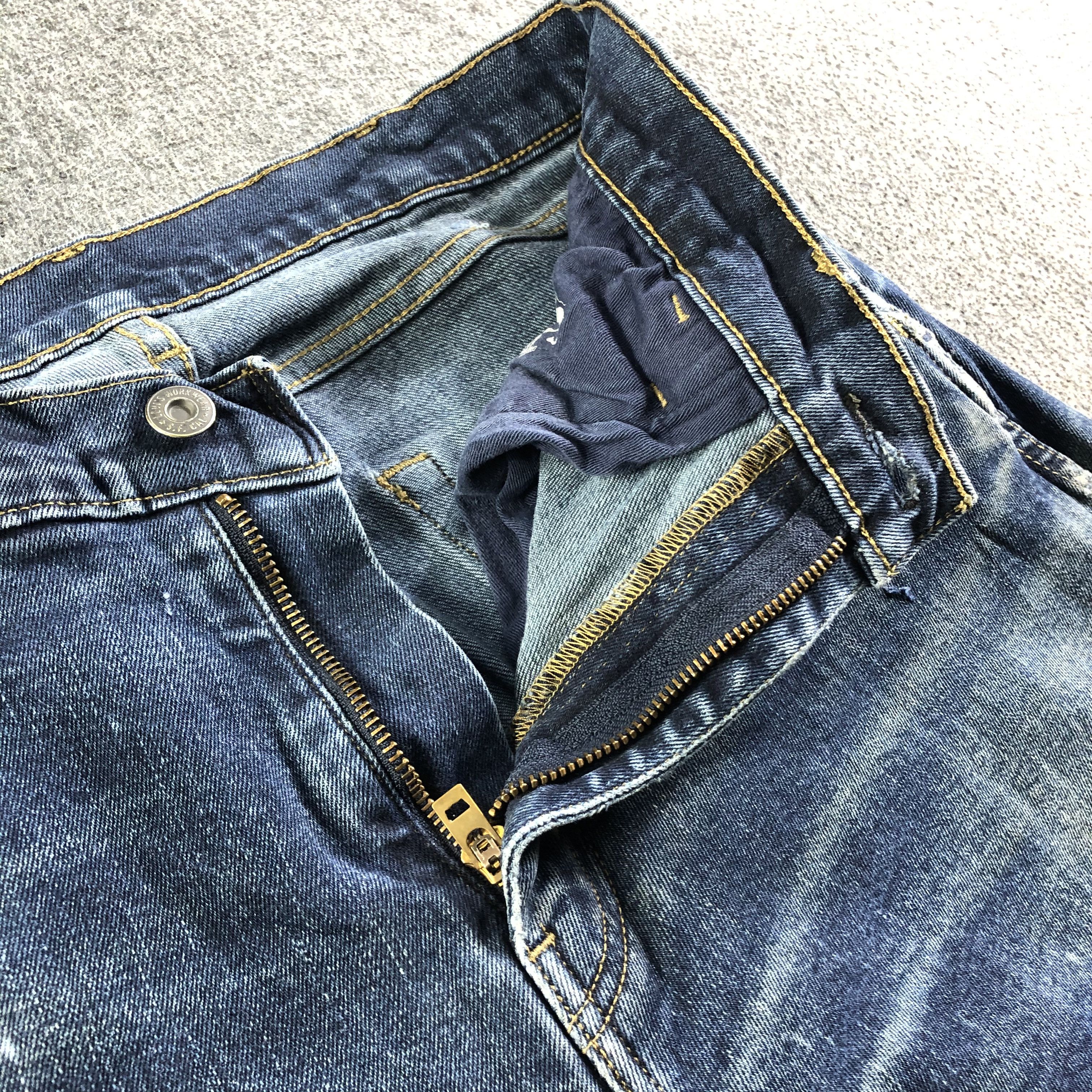Levi's Vintage Blue Wash Levis 505 Jeans-J4289 Size US 32 / EU 48 - 8 Thumbnail