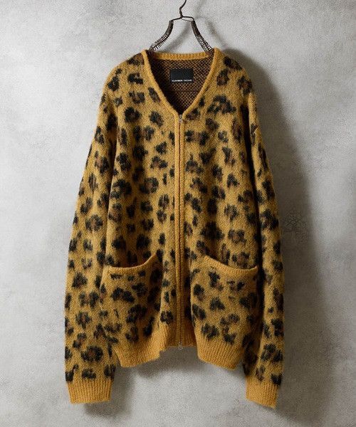 Number (N)ine Number nine WOOL ALPACA RIPPED KNIT CARDIGAN size 2