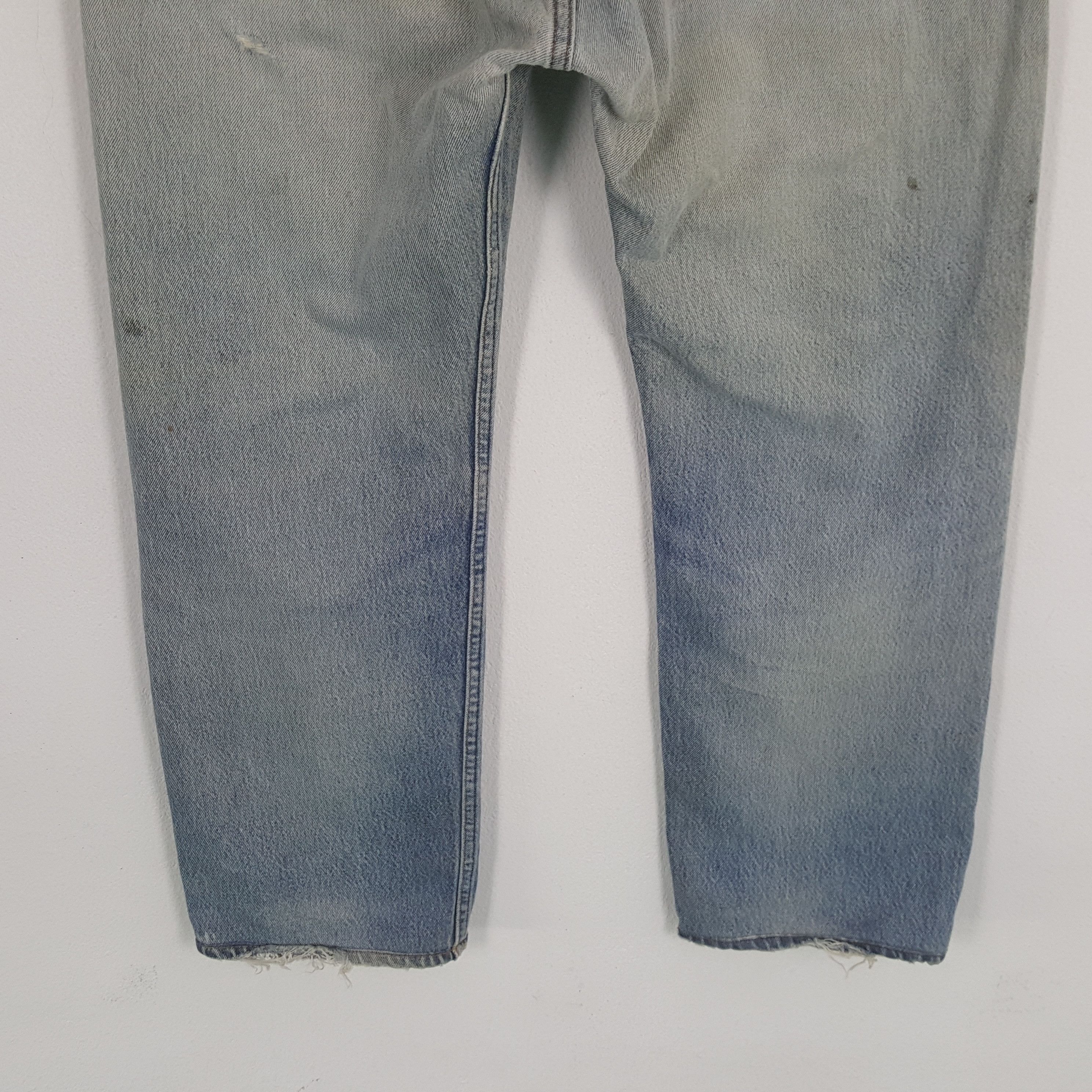 Levi's × Levi's Vintage Clothing Vintage LEVI'S 501 Kurt Cobain Distressed Style Jean Size US 36 / EU 52 - 6 Thumbnail