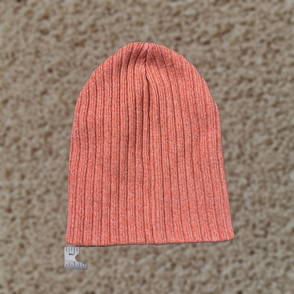 Vintage Time And Tru Beanie Toque Womens One Size Pink Knit Polyester Blend Winter Snow Size ONE SIZE - 1 Thumbnail
