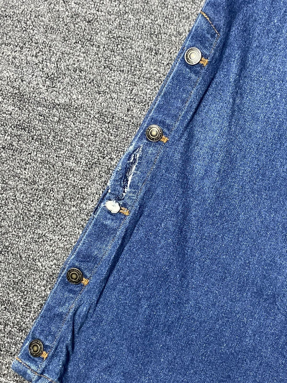 Japanese Brand × Vintage Japanese Brand Bootcut Snap Button Jeans (83) Size 30" / US 8 / IT 44 - 6 Thumbnail