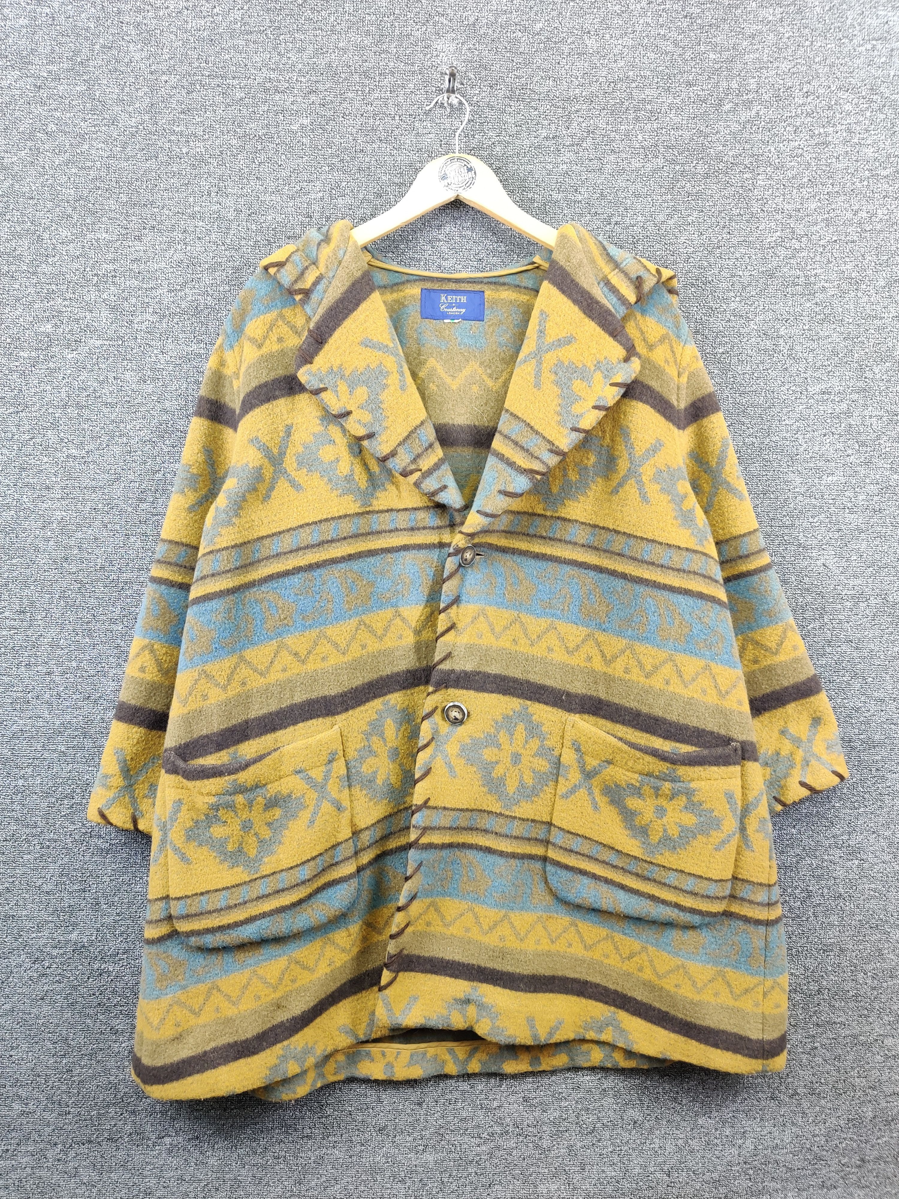 Aztech Mountain Keith Courtenay Aztech Mountain Wool Oversize Coat Size US XL / EU 56 / 4 - 1 Thumbnail