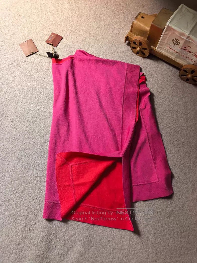 Loro Piana Loro Piana Lady Double-Sided Silk Cotton Shawl Cloak Size M / US 6-8 / IT 42-44 - 3 Thumbnail