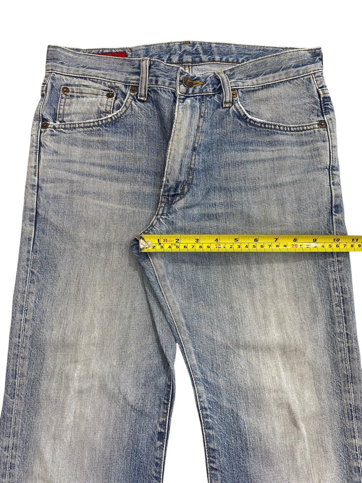 Edwin Edwin 503TM Faded Blue Wash Boot Cut Style Jeans Size US 30 / EU 46 - 10 Thumbnail