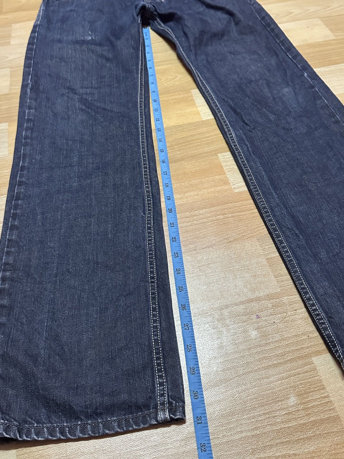 Designer × Diesel × Vintage 🔥Diesel LARKEE Blue Denim🔥 Size US 31 - 20 Thumbnail