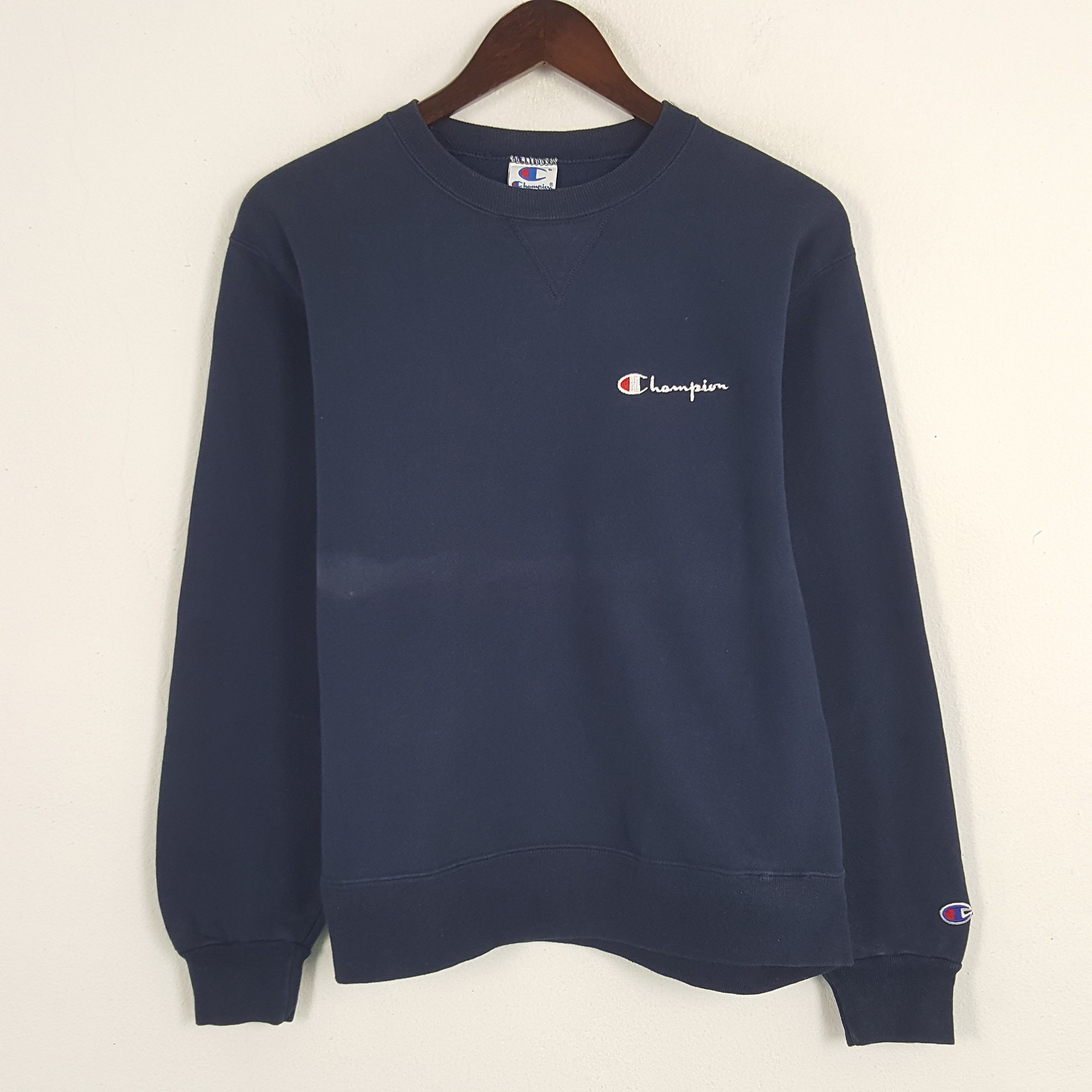 Champion × Vintage Vintage Champion Embroidery Spell Out Sweatshirt Size US M / EU 48-50 / 2 - 1 Thumbnail