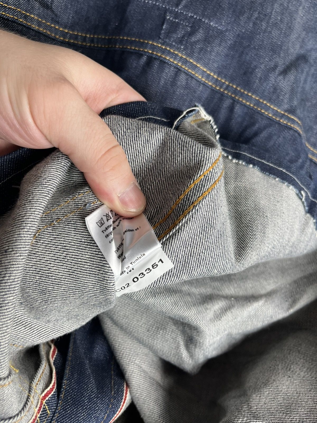 Japanese Brand 157 Roots denim jacket size m Size US M / EU 48-50 / 2 - 11 Thumbnail