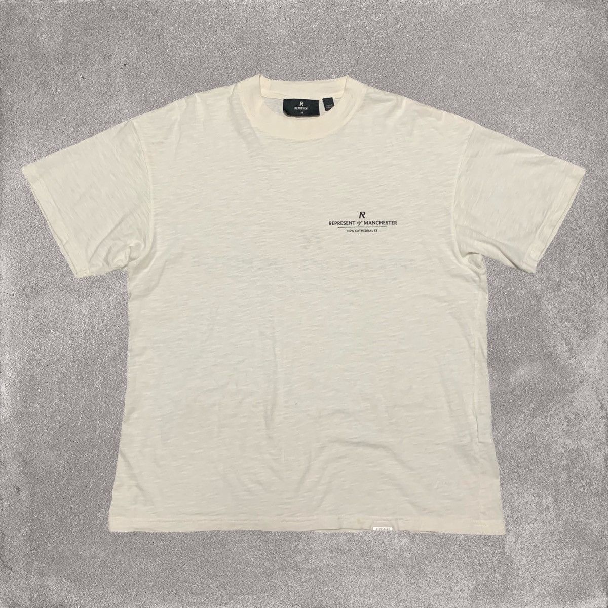 Represent Clo. Represent XS Manchester Store Exclusive Flat White Tee Size US XS / EU 42 / 0 - 2 Thumbnail