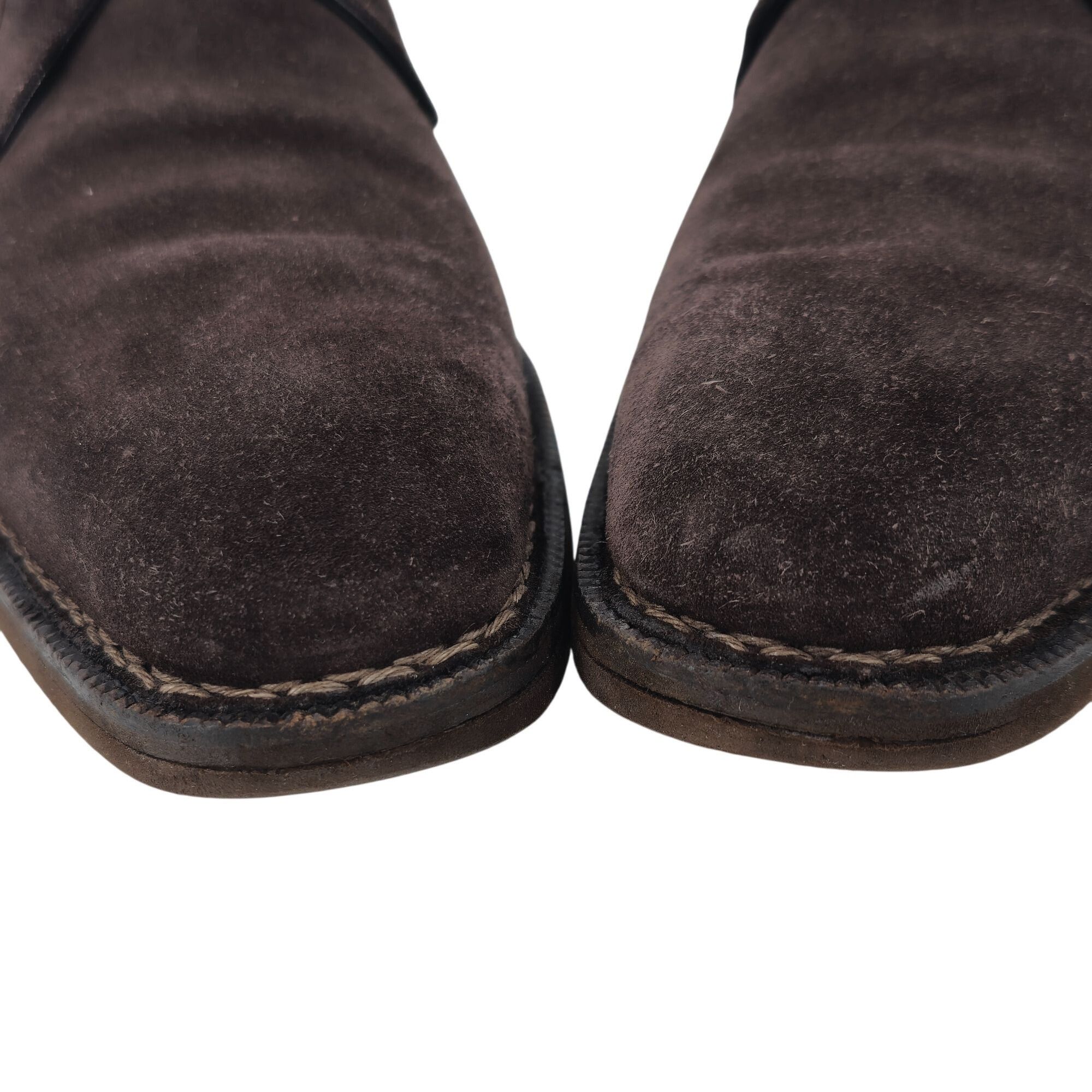 Sutor Mantellassi $500 Sutor Mantellassi Italian Mens 11 Brown Suede Leather Size US 11 / EU 44 - 12 Thumbnail