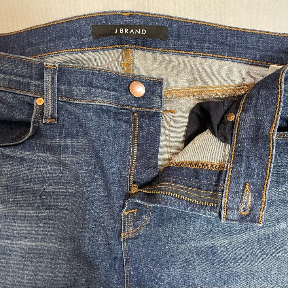 J Brand J Brand Blue Capri Pacifica Jeans Size 32 Size 32" / US 10 / IT 46 - 5 Thumbnail