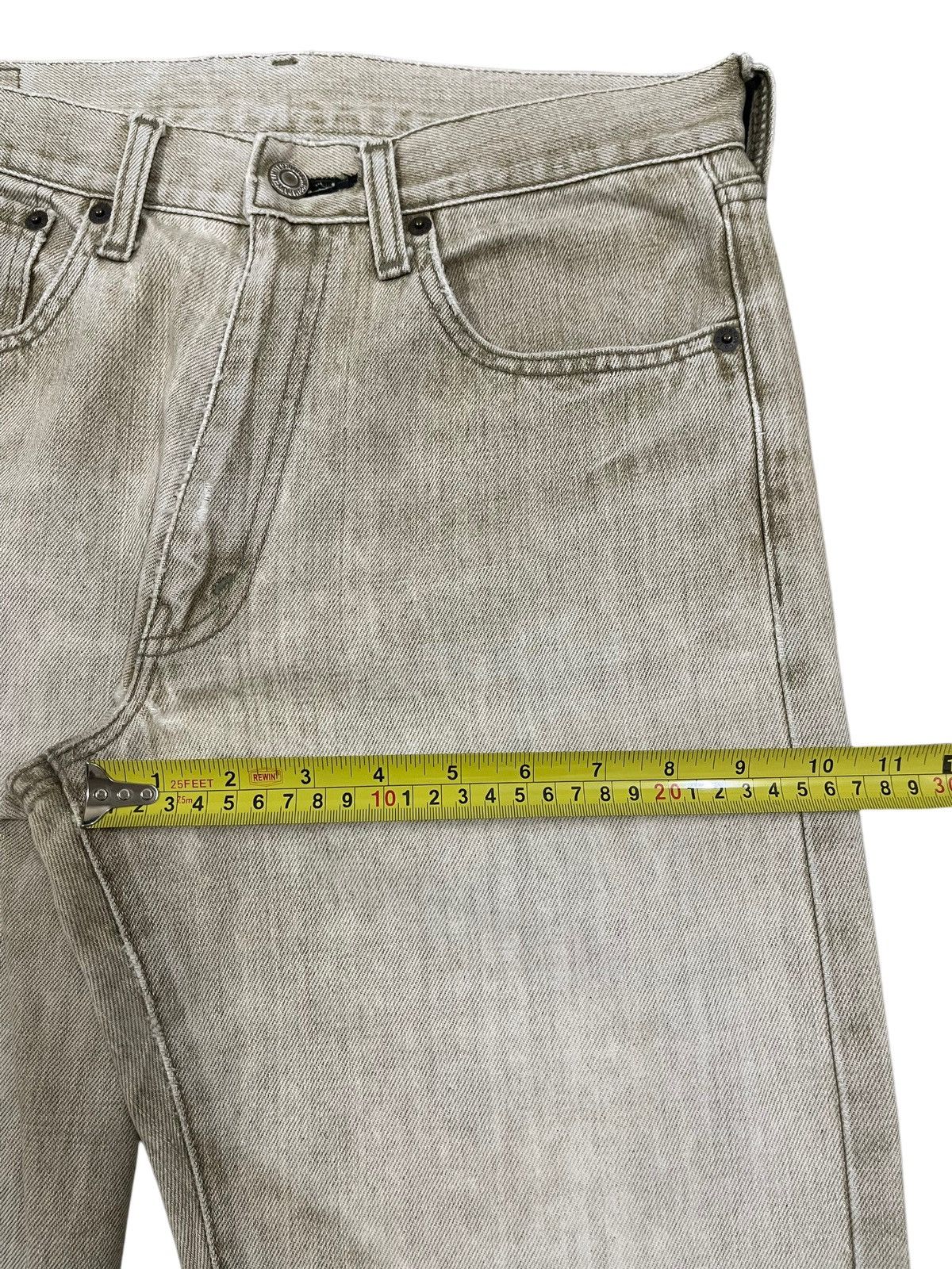 14th Addiction Vintage Japanese Brand Faded Wash Style Baggy Jeans Size US 30 / EU 46 - 12 Thumbnail