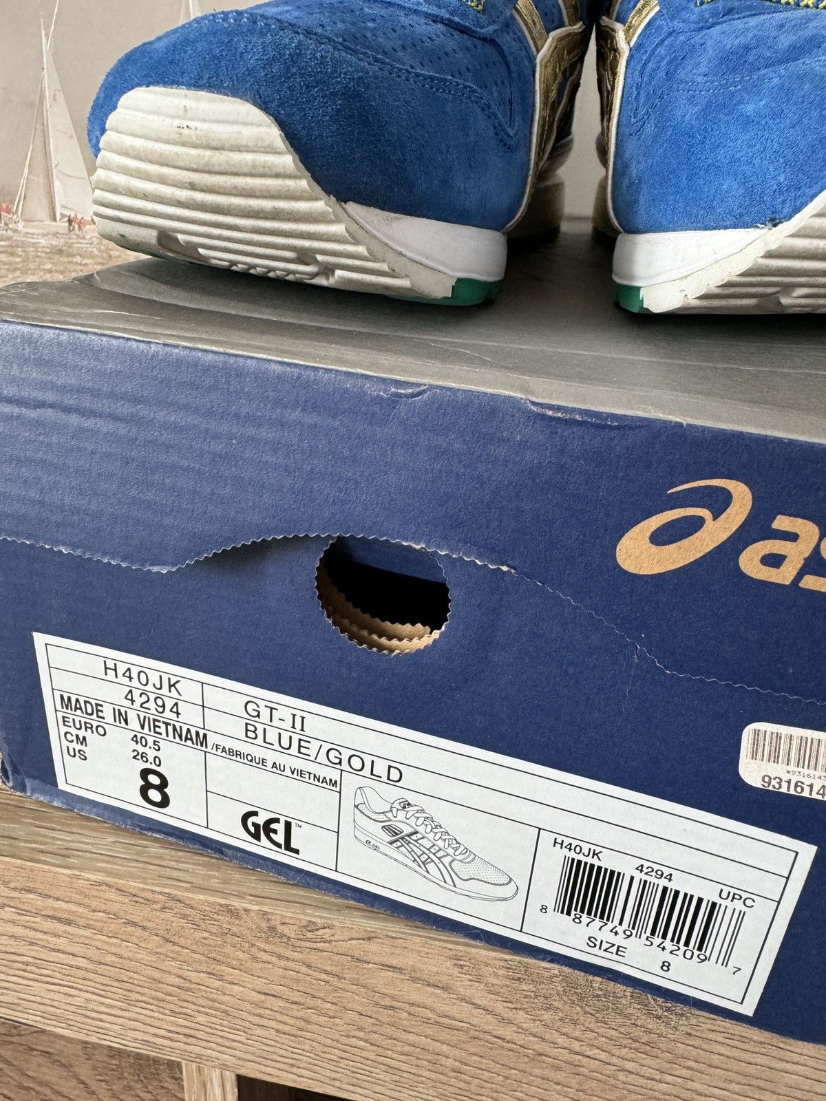 Asics × Ronnie Fieg ASICS x Ronnie Fieg GT-2 KFE Brazil Blue Gold H40JK Size US 8 / EU 41 - 11 Thumbnail