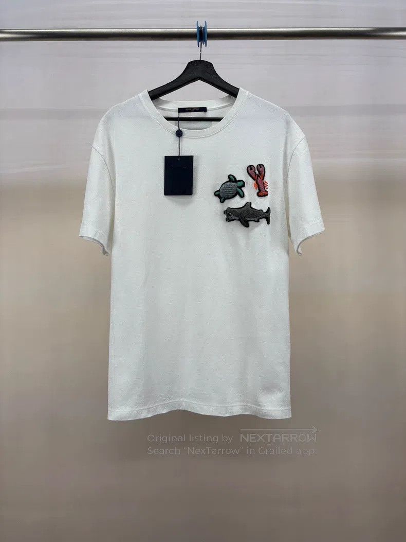 Louis Vuitton Louis Vuitton Ocean Beaded Short Sleeve Size US M / EU 48-50 / 2 - 1 Thumbnail