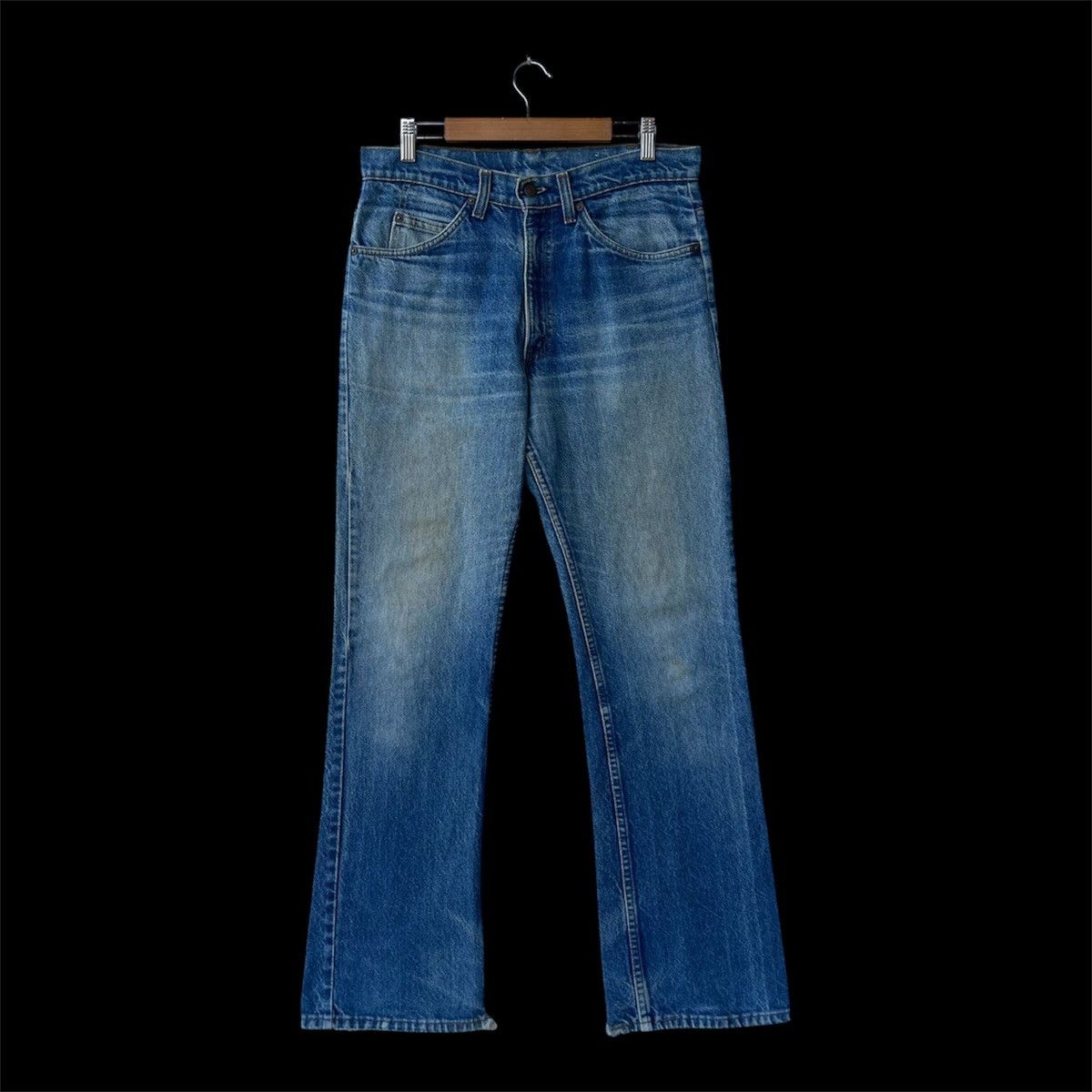 Levi's Thrashed Crotch Rip / Blowout Levi’s 517 Flared Bella Hadid Size US 32 / EU 48 - 3 Thumbnail