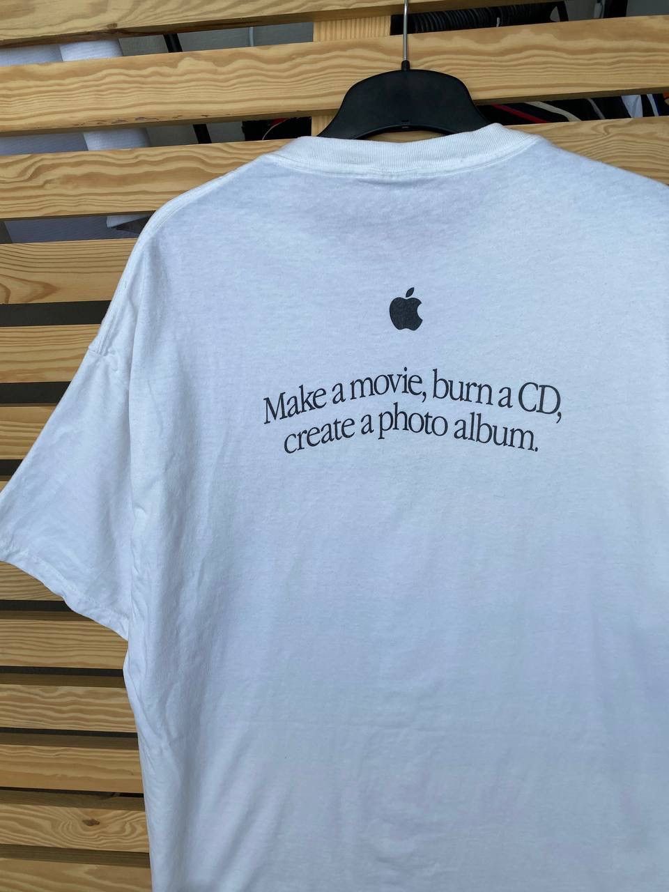 Apple Vintage Apple Learn To Speak Digital Tee Size US XL / EU 56 / 4 - 6 Thumbnail