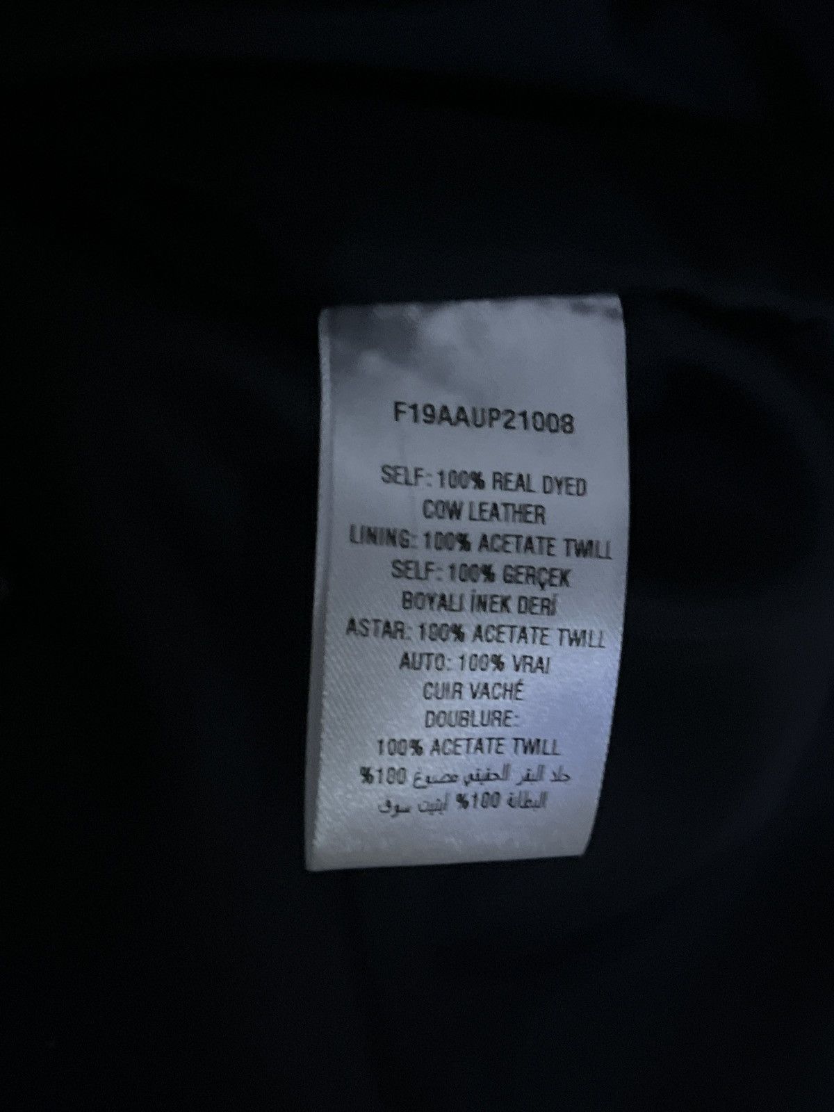 Opening Ceremony Opening Ceremony Black Croc Embossed Button Leather Jacket Size US XS / EU 42 / 0 - 6 Thumbnail