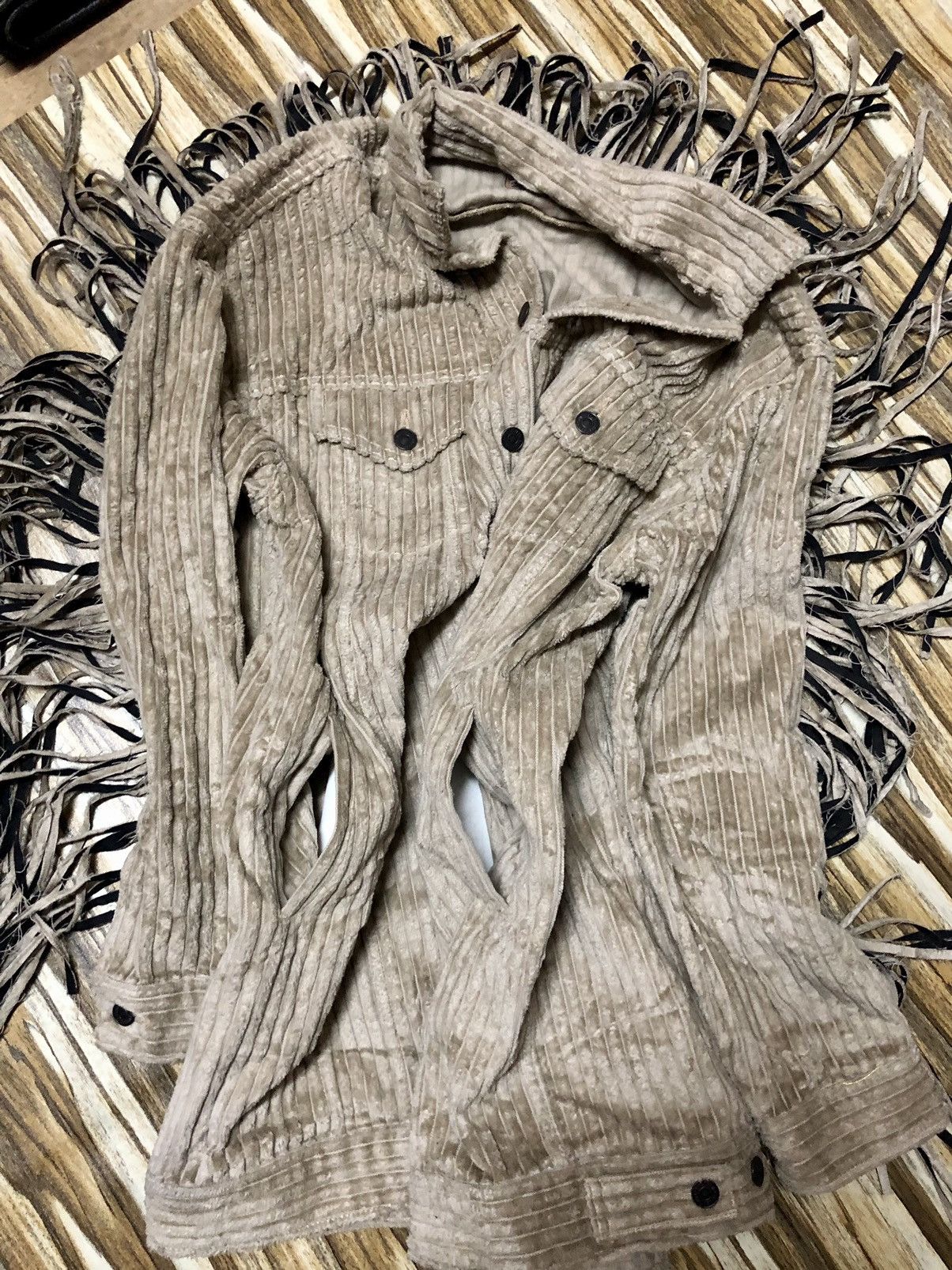 Cowboy Equipment × Levi's Made & Crafted × Vintage Vintage LEVIS big E 60s/70s corduroy jacket western cowboy Size US XL / EU 56 / 4 - 3 Thumbnail