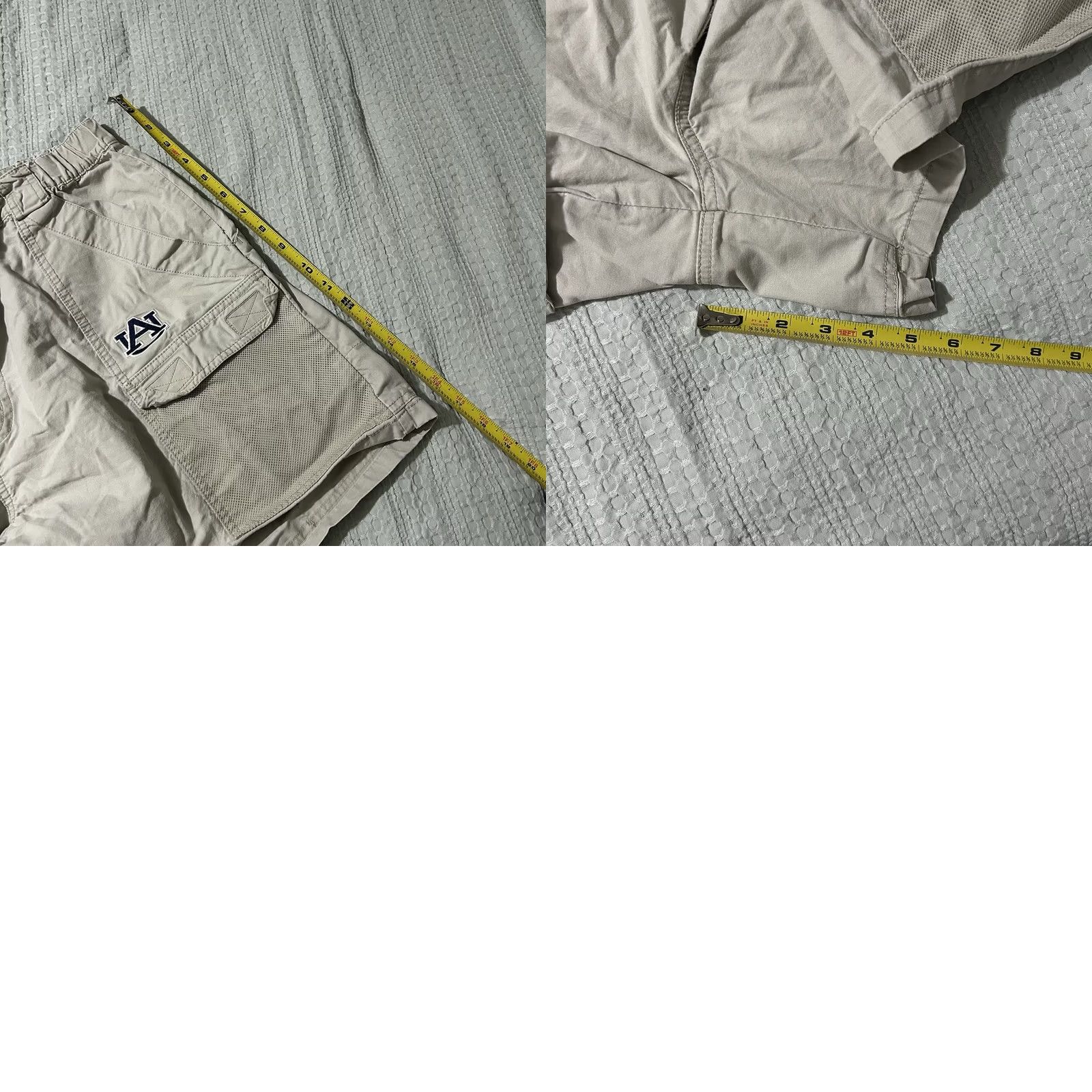 Vintage VINTAGE Columbia Auburn Tigers Utility Shorts XL Mens Cream Y2K Size US 36 / EU 52 - 8 Thumbnail
