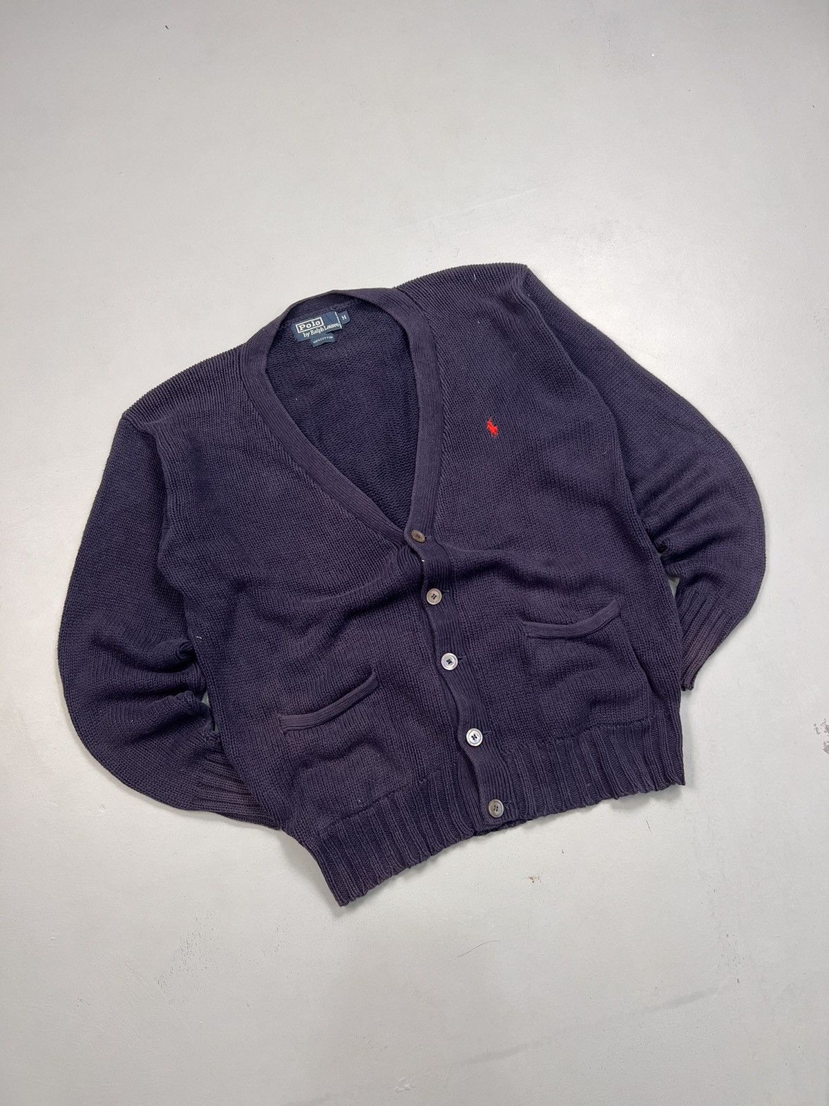 Polo Ralph Lauren Vintage ralph lauren polo knit cardigan Size US M / EU 48-50 / 2 - 2 Thumbnail