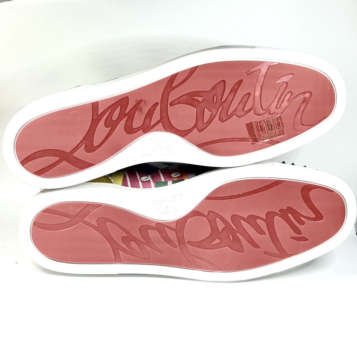 Christian Louboutin New Christian Louboutin Lou Spikes Sneakers Mens Size 44.5 Size US 11.5 / EU 44-45 - 7 Thumbnail