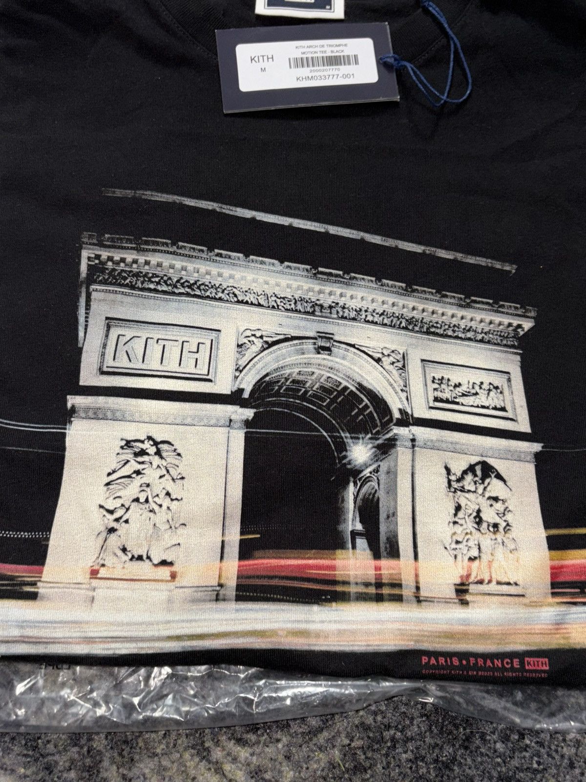 Kith Kith Paris Arch De Triomphe Motion Tee (Instore Exclusive) Size US M / EU 48-50 / 2 - 2 Thumbnail