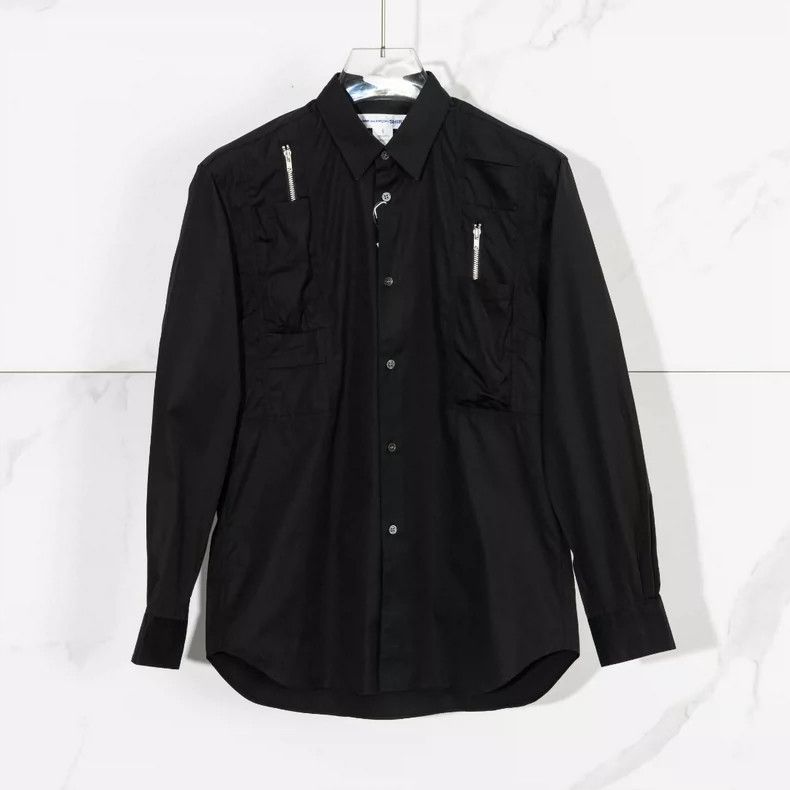 Comme des Garcons Comme Des Garcons Zipper Shirt Size US S / EU 44-46 / 1 - 1 Thumbnail