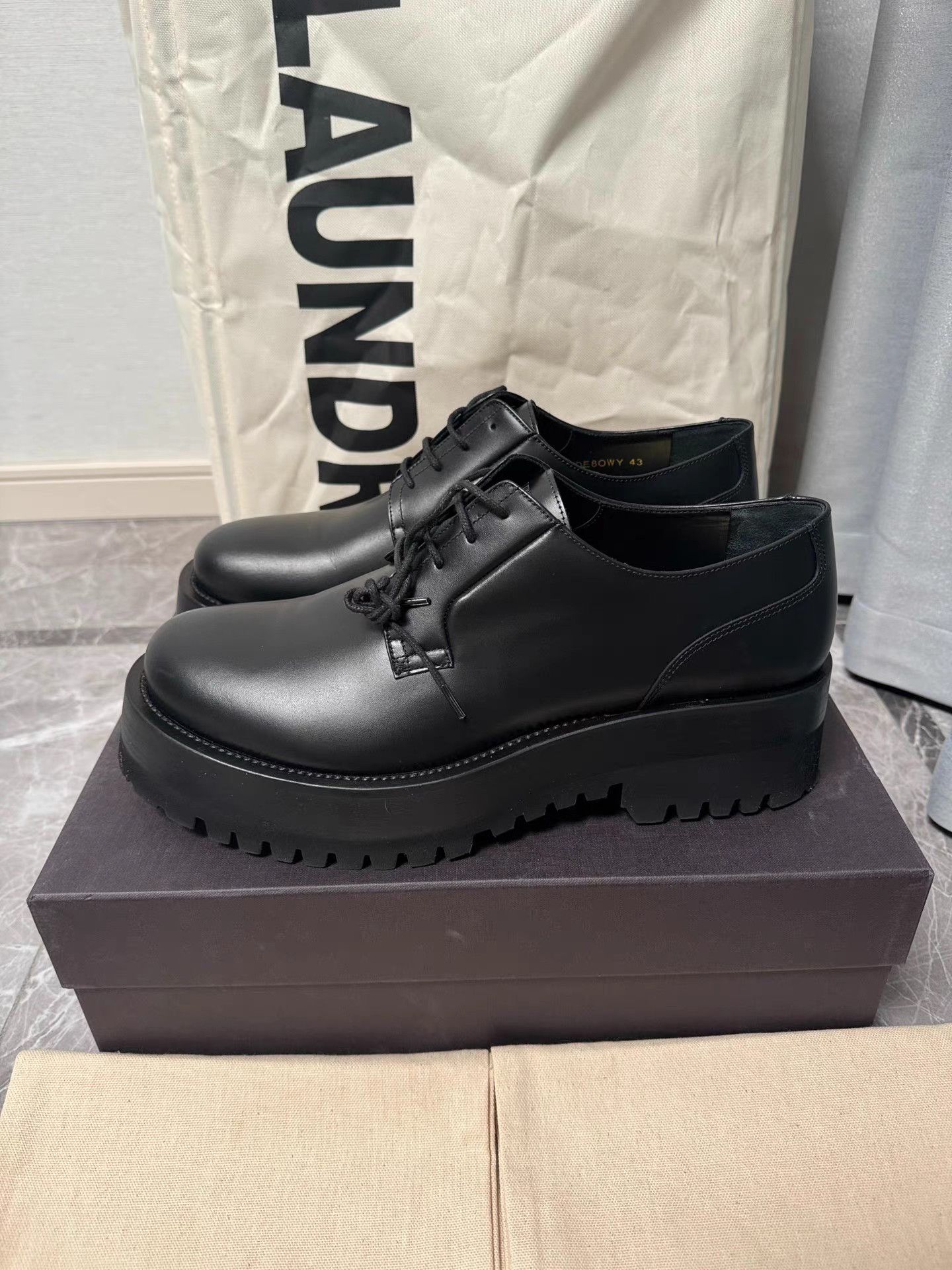 Valentino Valentino Upraise Double Platform Derby Shoes K6 Size US 10 / EU 43 - 3 Thumbnail