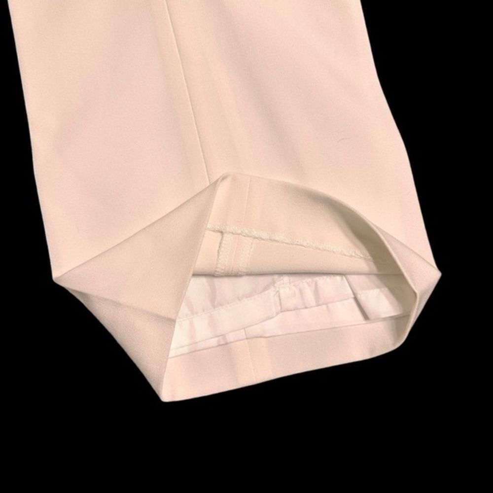 Calvin Klein Calvin Klein Wide leg fully lined high waist tailored ivory Size 29" - 7 Thumbnail