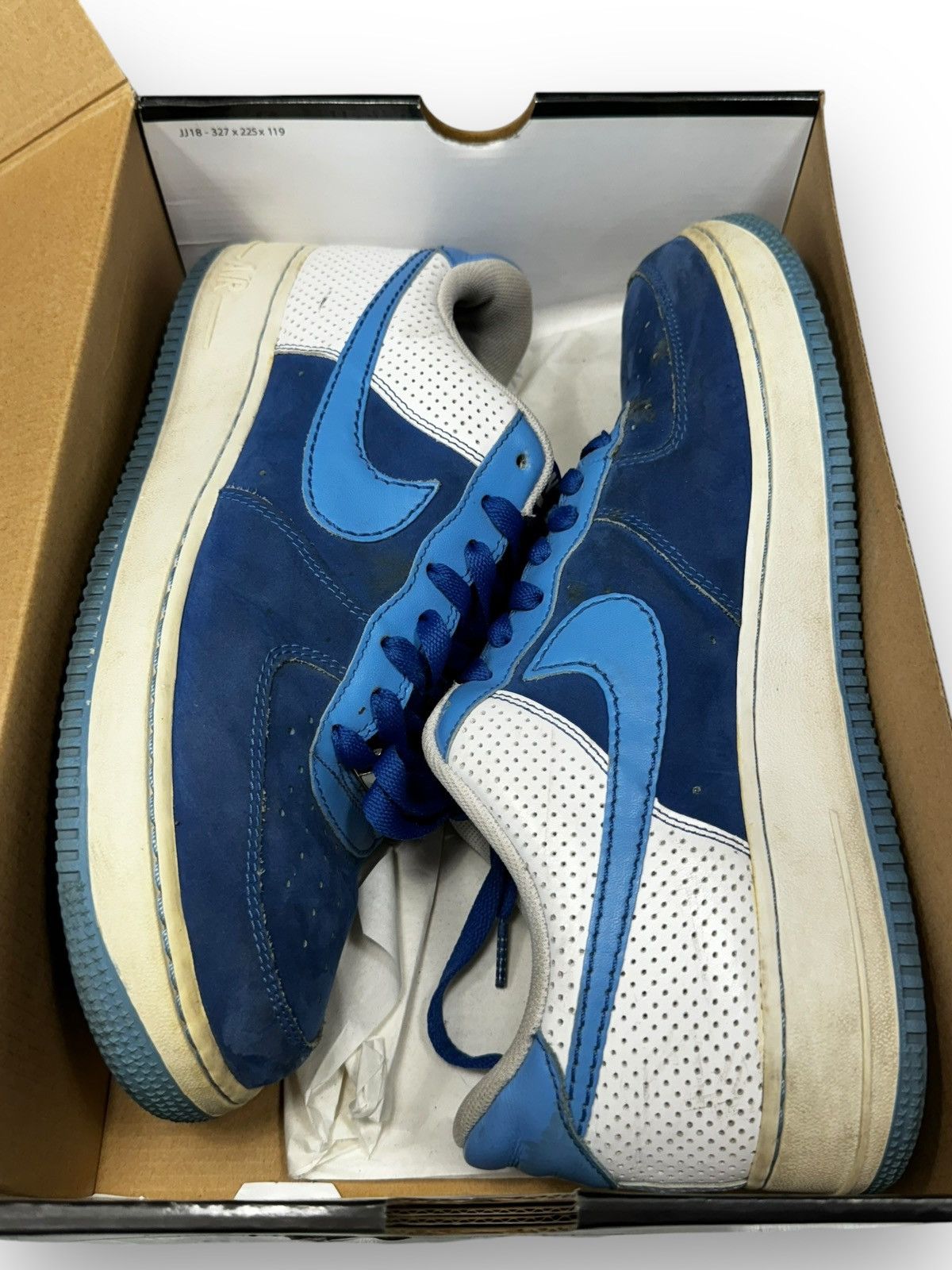 Nike Nike Air Force 1 07’ University Blue size 10.5 vtg Size US 10.5 / EU 43-44 - 3 Thumbnail