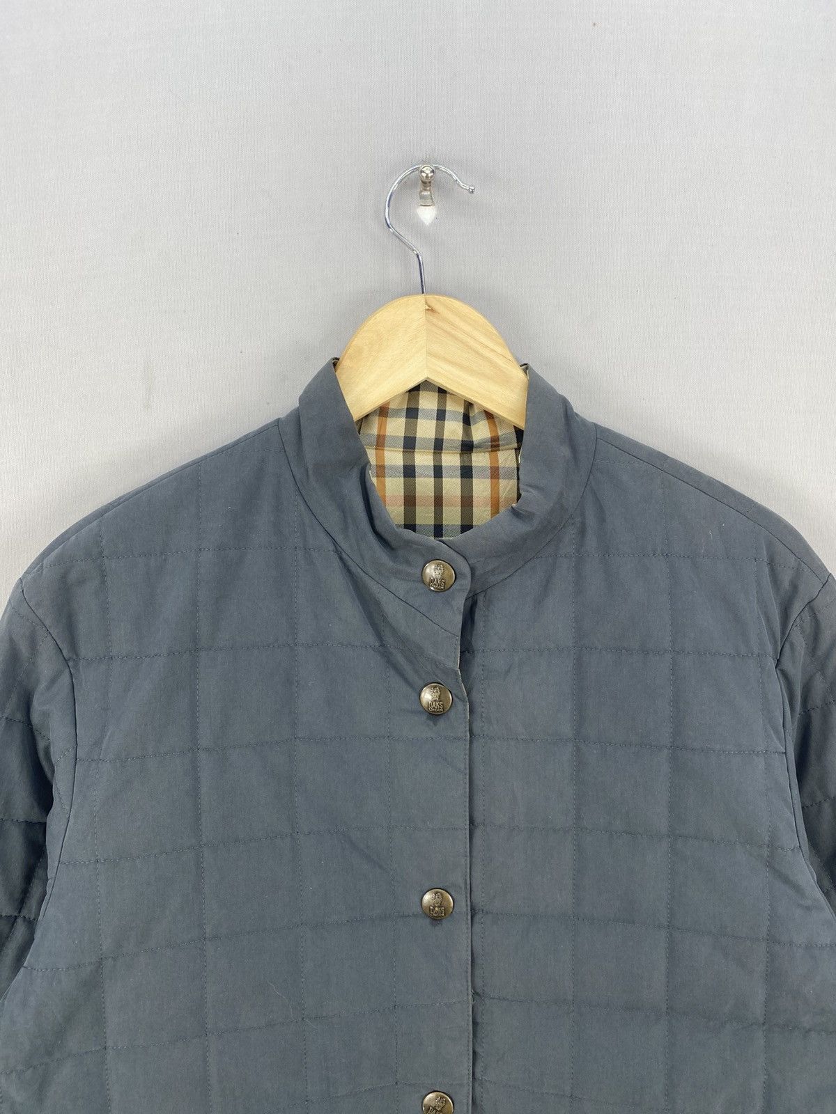 DAKS DAKS London Snap Button Quilted Jacket Size US M / EU 48-50 / 2 - 7 Thumbnail