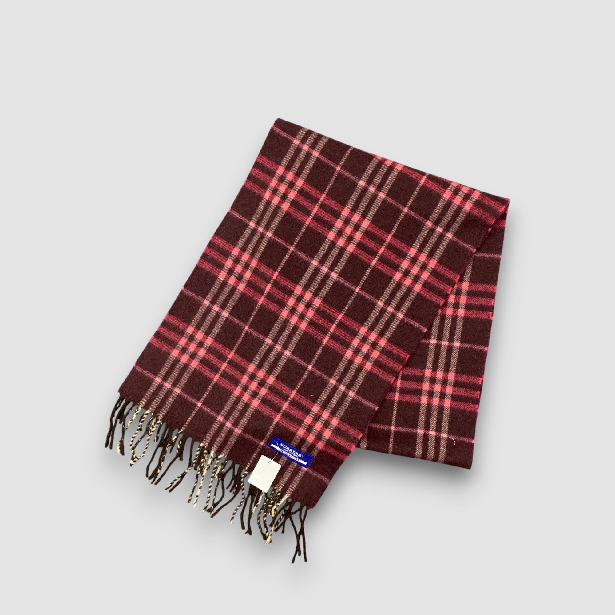 Burberry Vintage Burberry Scarf Muffler Wool Cashmere Winter Scarves Size ONE SIZE - 3 Thumbnail