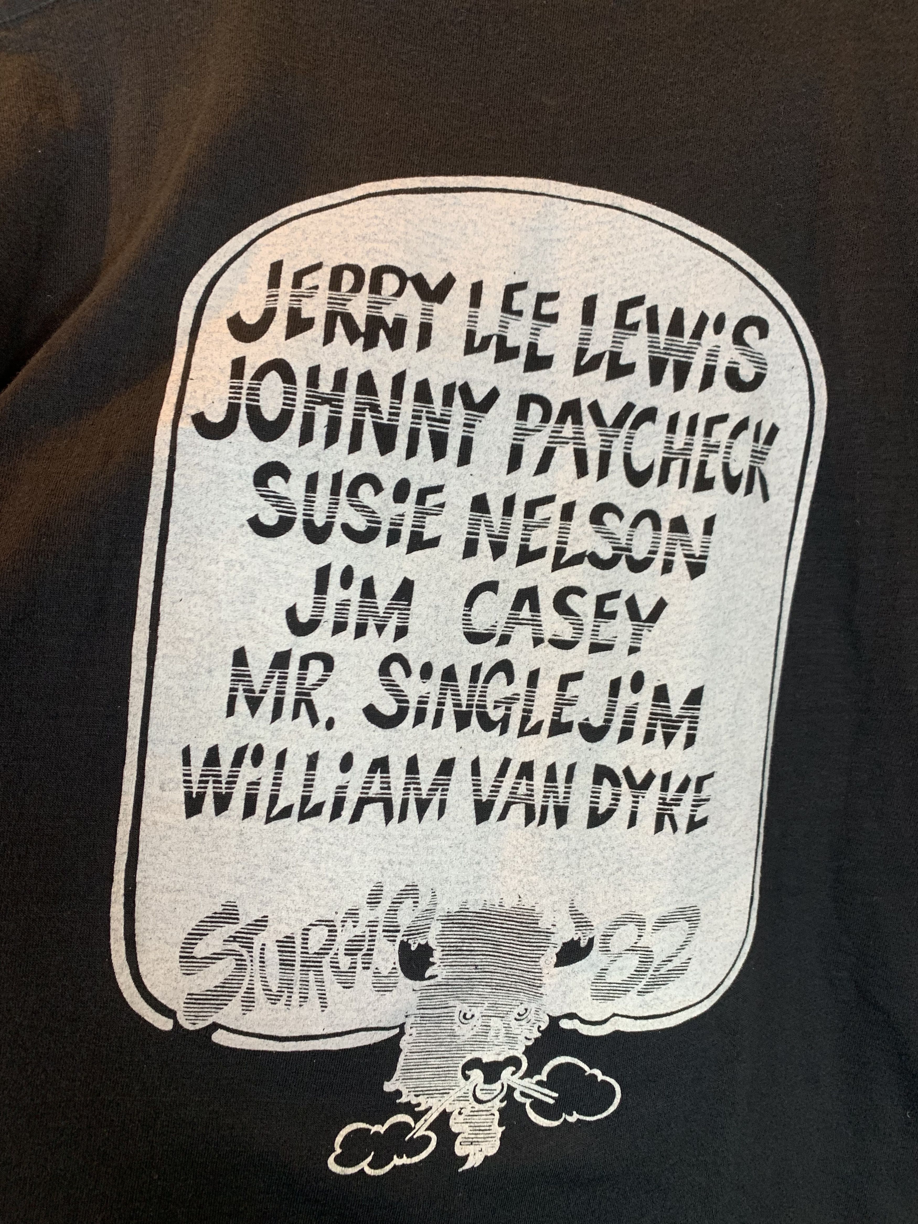 Vintage RARE Vintage 1982 Sturgis Buffalo Chip Jerry Lee Lewis Shirt Size US XL / EU 56 / 4 - 4 Thumbnail