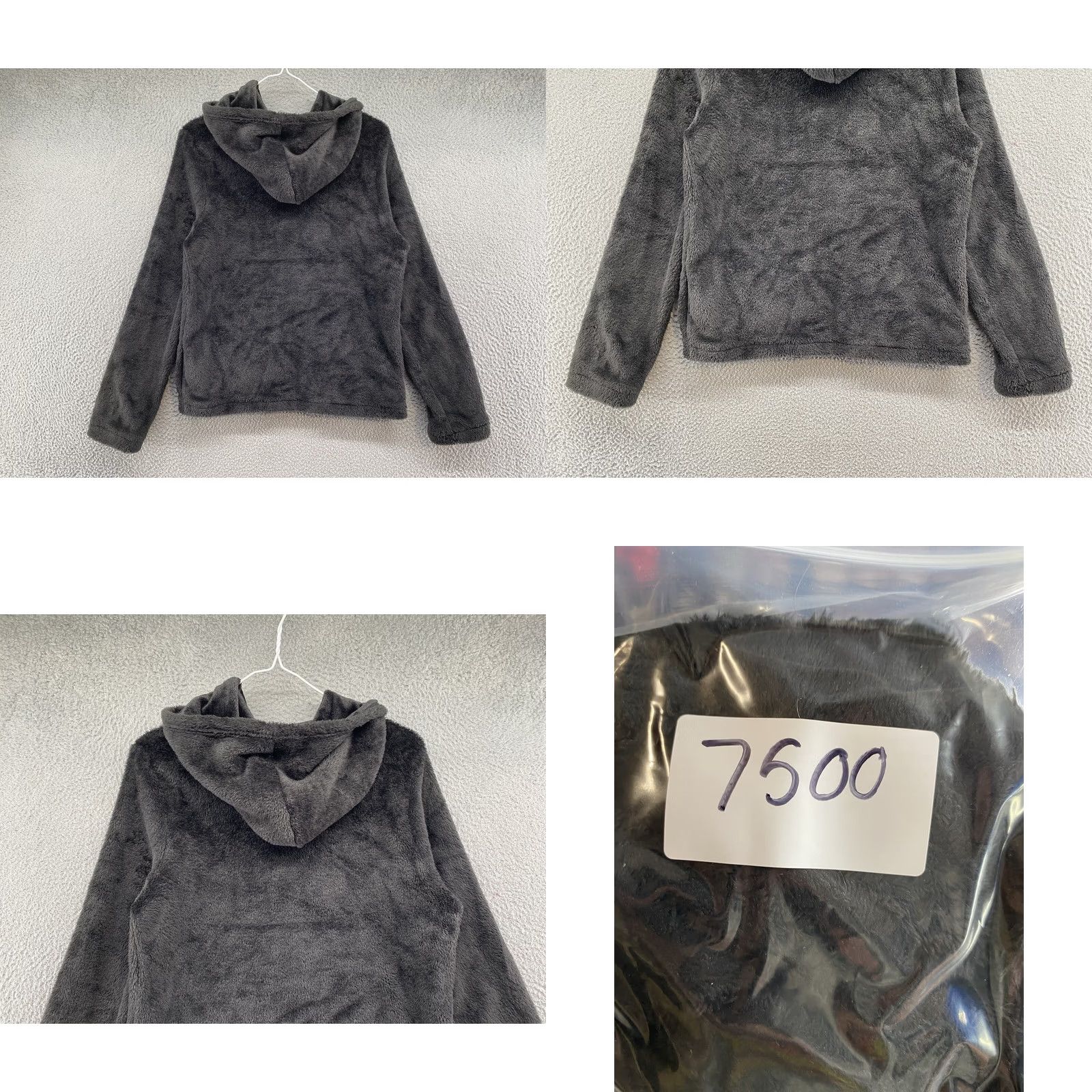 Vintage VINTAGE Belle Du Jour Womens Hoodie Black Full Zip L Sweatshirt Size L / US 10 / IT 46 - 8 Thumbnail