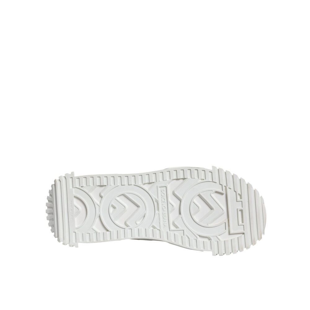 Dolce & Gabbana Dolce & Gabbana White Lace Up Low Top NS1 Sneakers Shoes Size US 6 / EU 39 - 8 Thumbnail