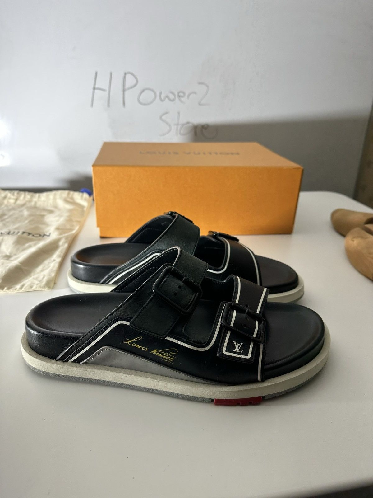 Louis Vuitton LV TRAINER MULE LV Easy Mule - Men - Shoes | LOUIS VUITTON ® main image 4