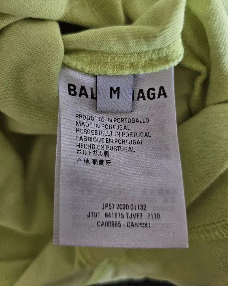 Balenciaga Balenciaga Men's Oversize Cola T. Size US M / EU 48-50 / 2 - 7 Thumbnail