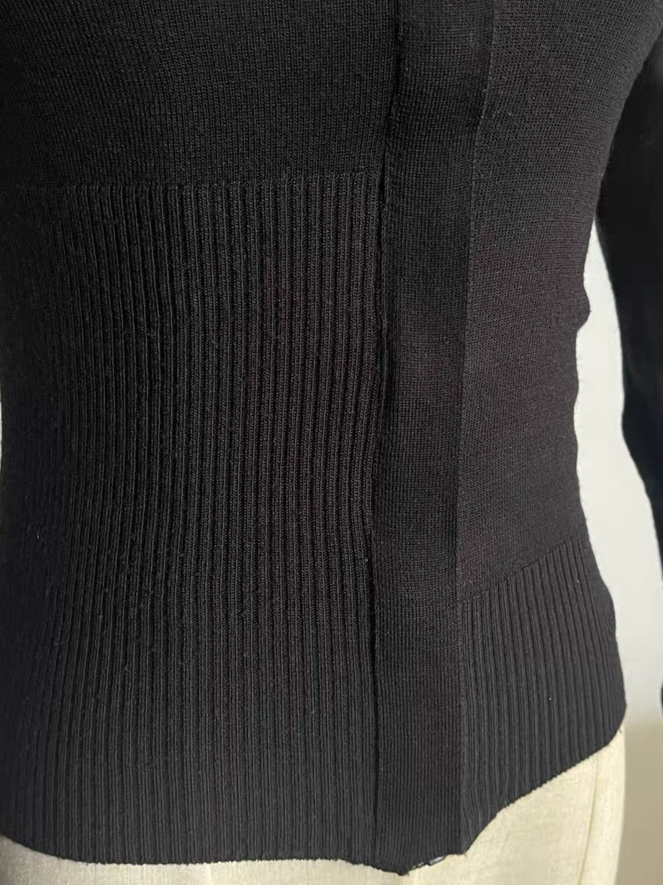 Dirk Bikkembergs Dirk Bikkembergs | 03fw • Zippered Knit Bottoming Top Size S / US 4 / IT 40 - 5 Thumbnail